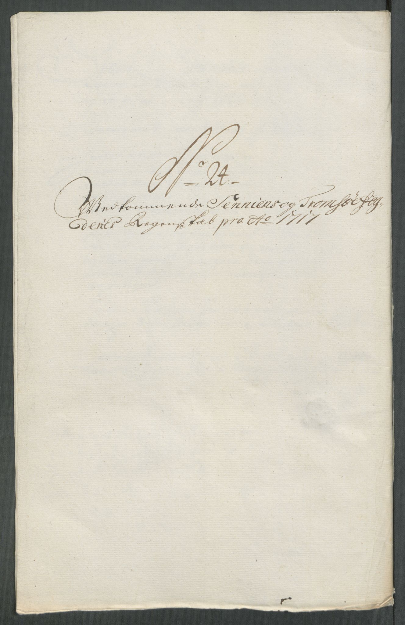 Rentekammeret inntil 1814, Reviderte regnskaper, Fogderegnskap, AV/RA-EA-4092/R68/L4763: Fogderegnskap Senja og Troms, 1717, p. 227