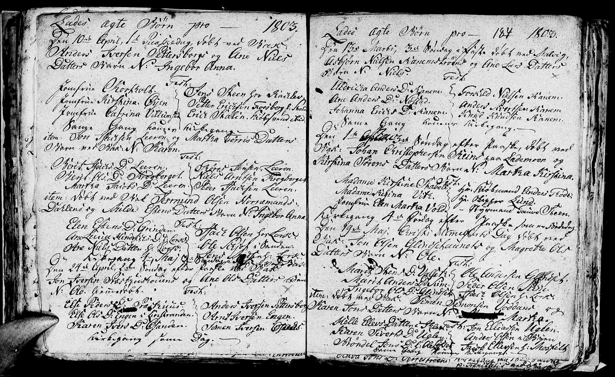 Ministerialprotokoller, klokkerbøker og fødselsregistre - Sør-Trøndelag, SAT/A-1456/606/L0305: Parish register (copy) no. 606C01, 1757-1819, p. 184