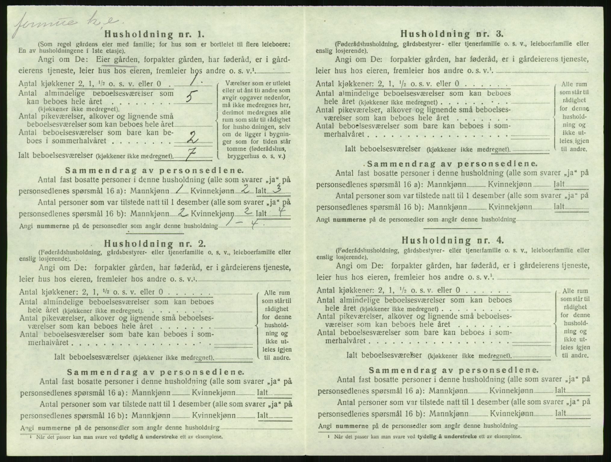 SAK, 1920 census for Dypvåg, 1920, p. 766