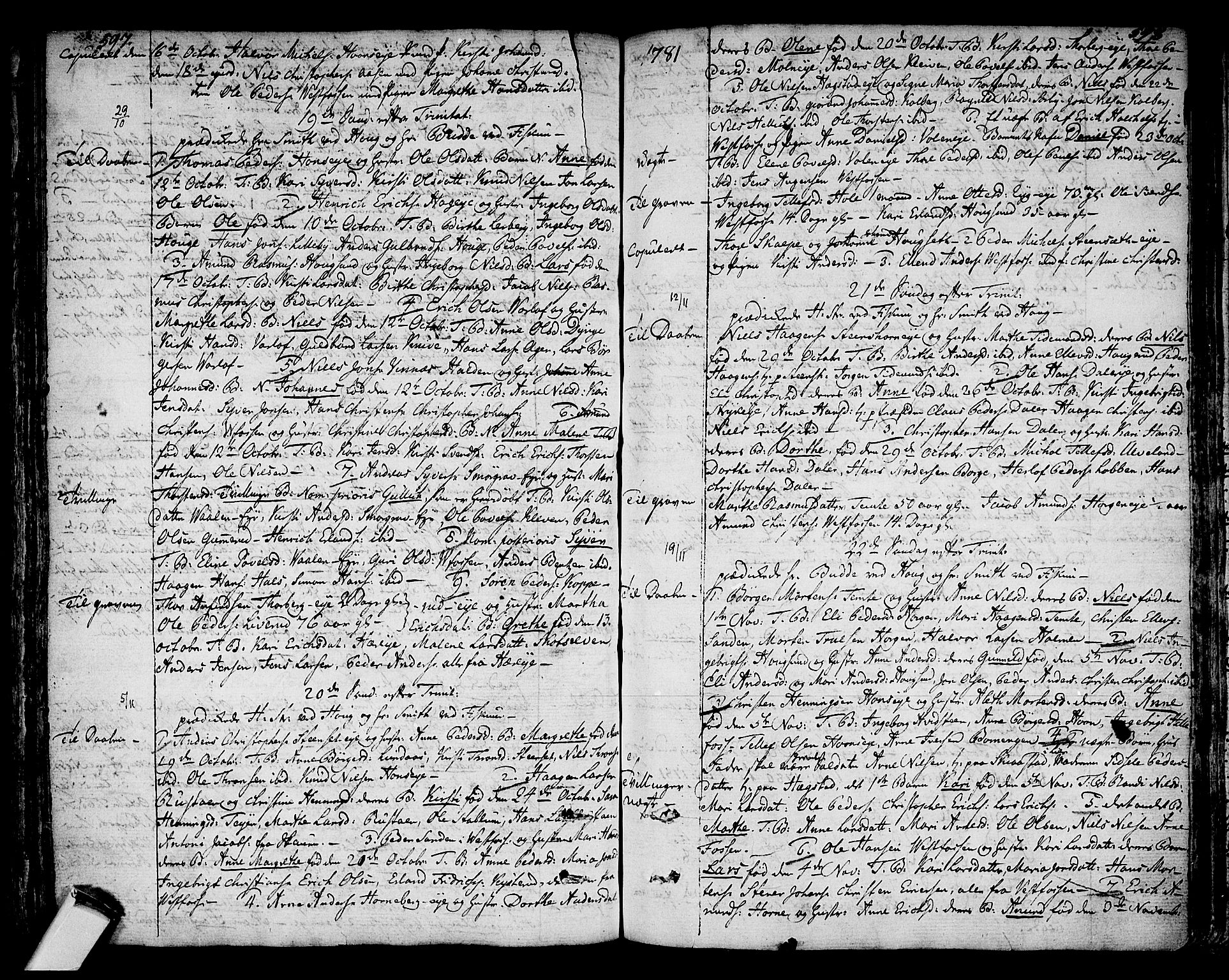 Eiker kirkebøker, SAKO/A-4/F/Fa/L0008: Parish register (official) no. I 8, 1764-1788, p. 597-598