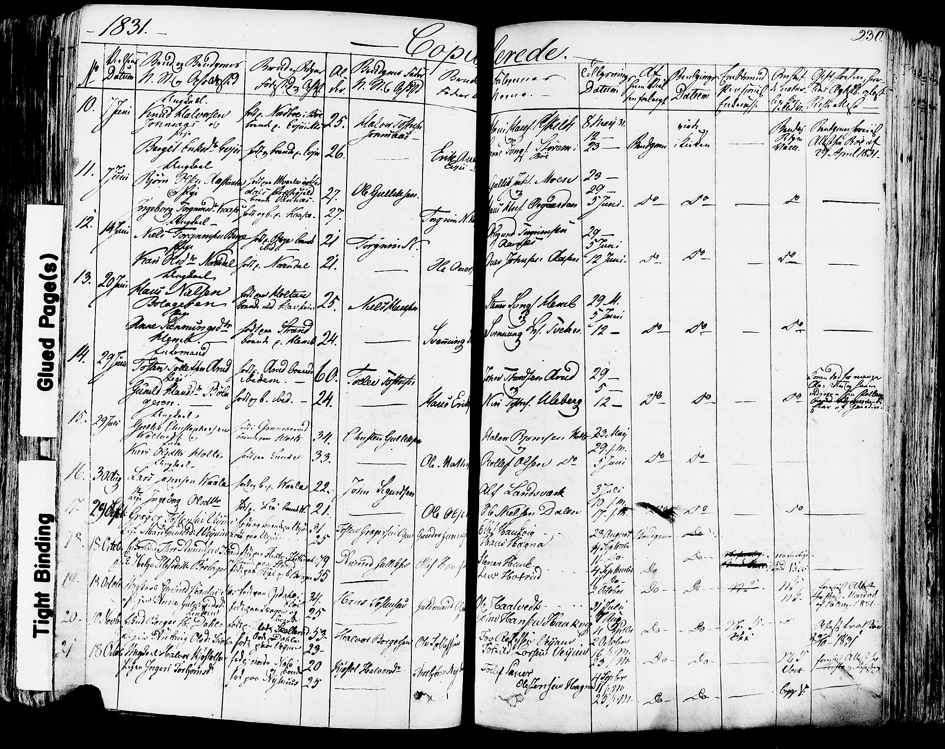 Sauherad kirkebøker, SAKO/A-298/F/Fa/L0006: Parish register (official) no. I 6, 1827-1850, p. 230