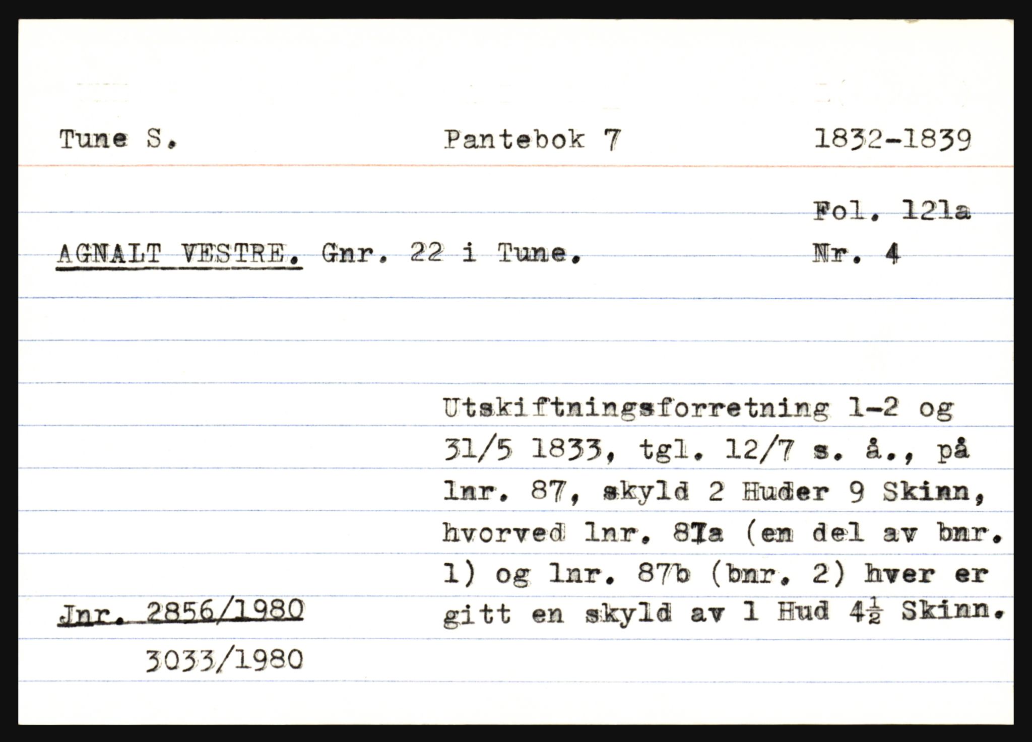 Statsarkivet i Oslo, SAO/A-10621/Z/Za/L0011: Trøgstad (Mansrud - Åsgård), Tune (Agnalt - Åserød), Varteig (Belsby - Årbu), p. 339