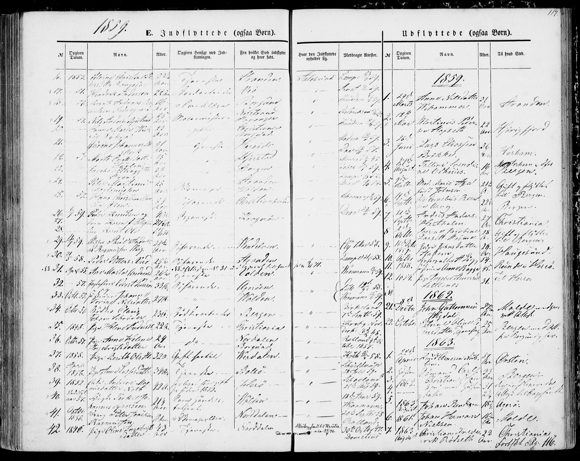 Ministerialprotokoller, klokkerbøker og fødselsregistre - Møre og Romsdal, SAT/A-1454/529/L0451: Parish register (official) no. 529A01, 1855-1863, p. 114