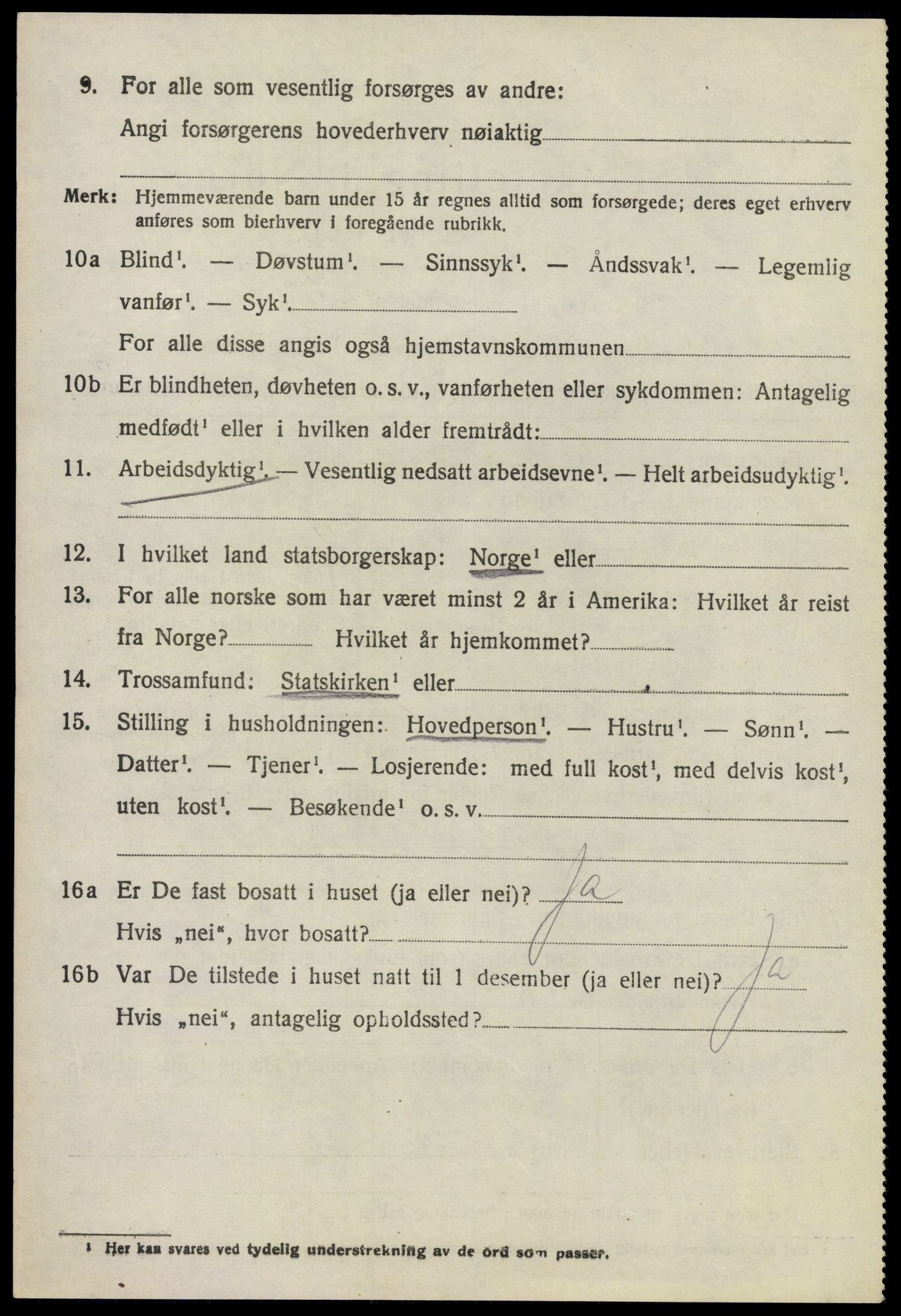 SAO, 1920 census for Høland, 1920, p. 12536