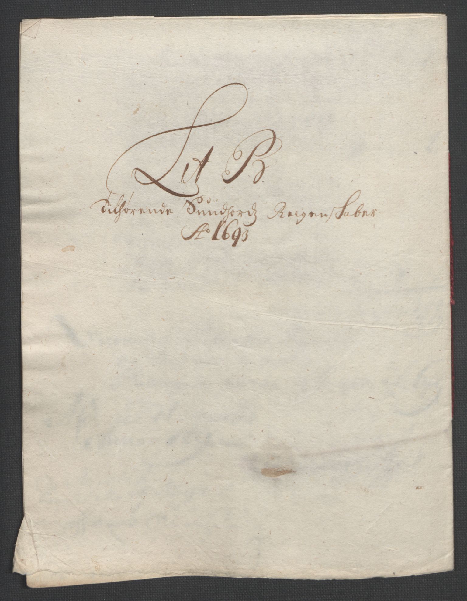 Rentekammeret inntil 1814, Reviderte regnskaper, Fogderegnskap, RA/EA-4092/R53/L3421: Fogderegnskap Sunn- og Nordfjord, 1693-1694, p. 58