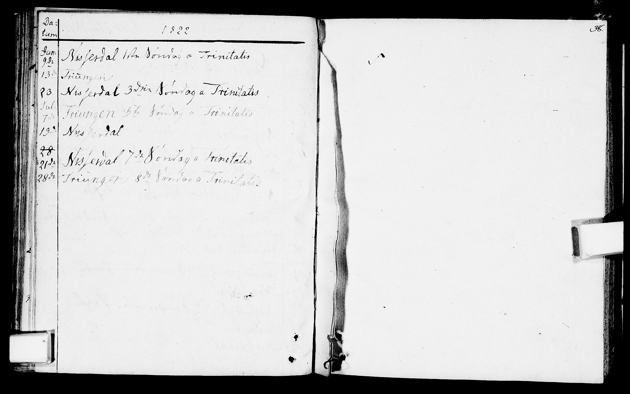 Nissedal kirkebøker, AV/SAKO-A-288/F/Fa/L0001: Parish register (official) no. I 1, 1811-1814, p. 34