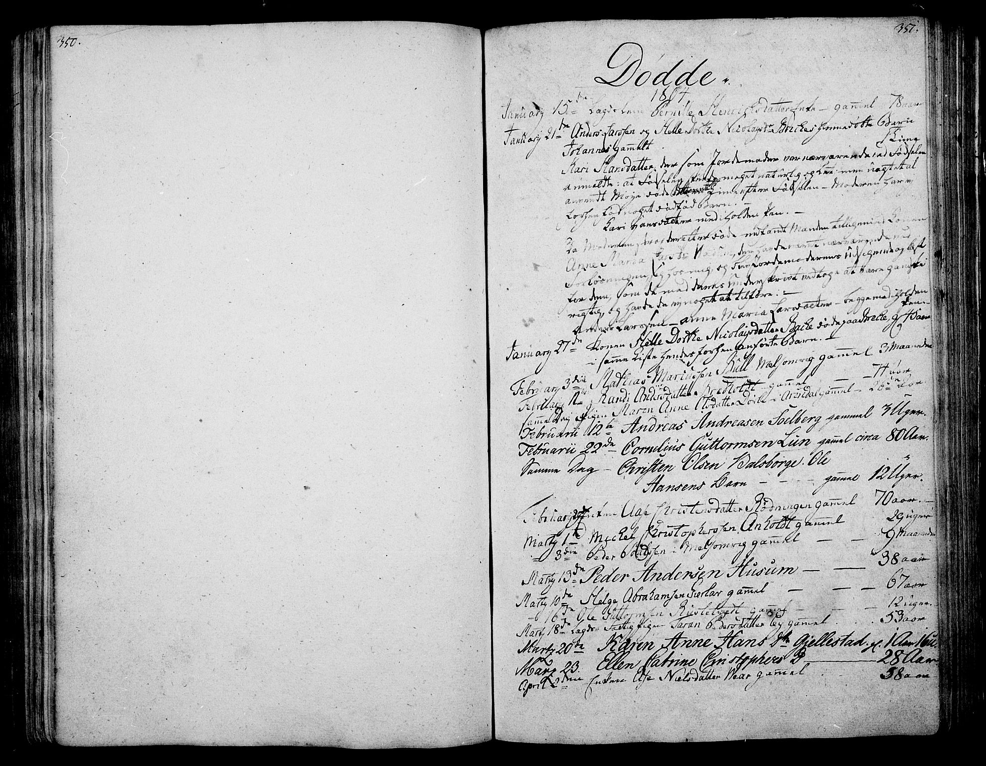 Stokke kirkebøker, SAKO/A-320/F/Fa/L0004: Parish register (official) no. I 4, 1804-1815, p. 350-351