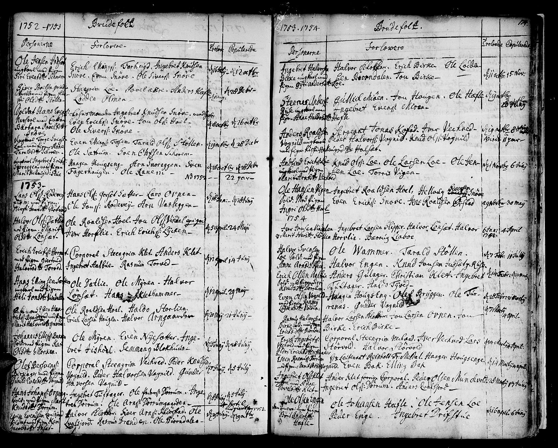 Ministerialprotokoller, klokkerbøker og fødselsregistre - Sør-Trøndelag, SAT/A-1456/678/L0891: Parish register (official) no. 678A01, 1739-1780, p. 174