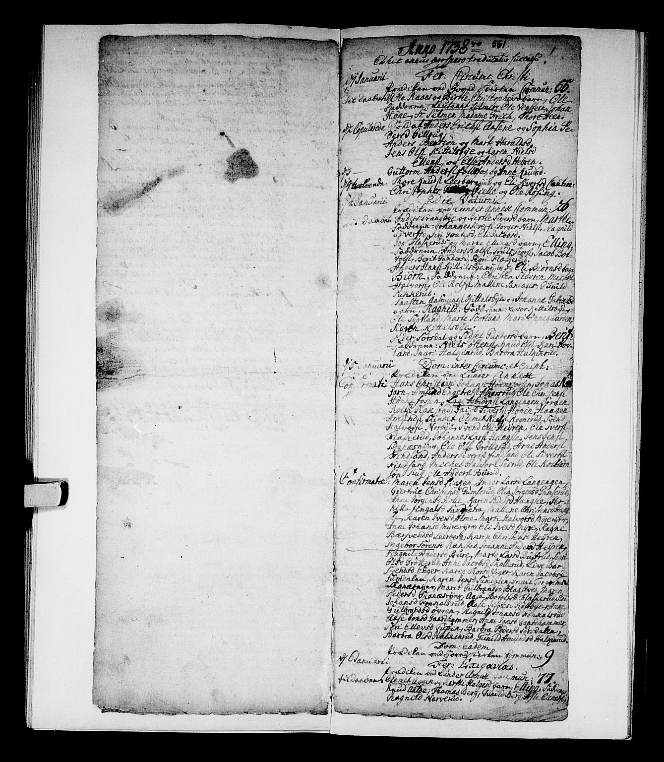 Norderhov kirkebøker, AV/SAKO-A-237/F/Fa/L0002b: Parish register (official) no. 2B, 1726-1739, p. 560-561