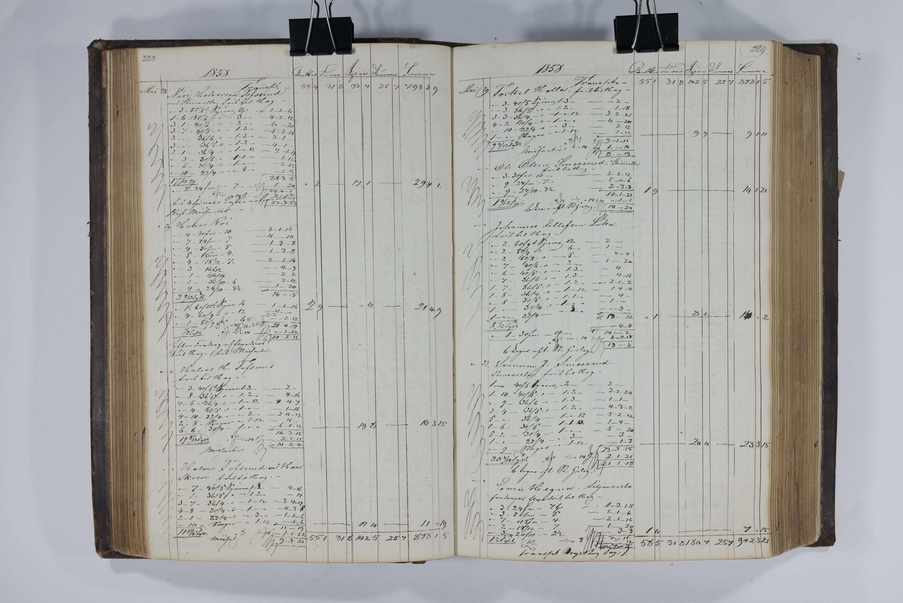 Blehr/ Kjellestad, TEMU/TGM-A-1212/E/Ea/L0001: Merkebok, 1847-1858, p. 117