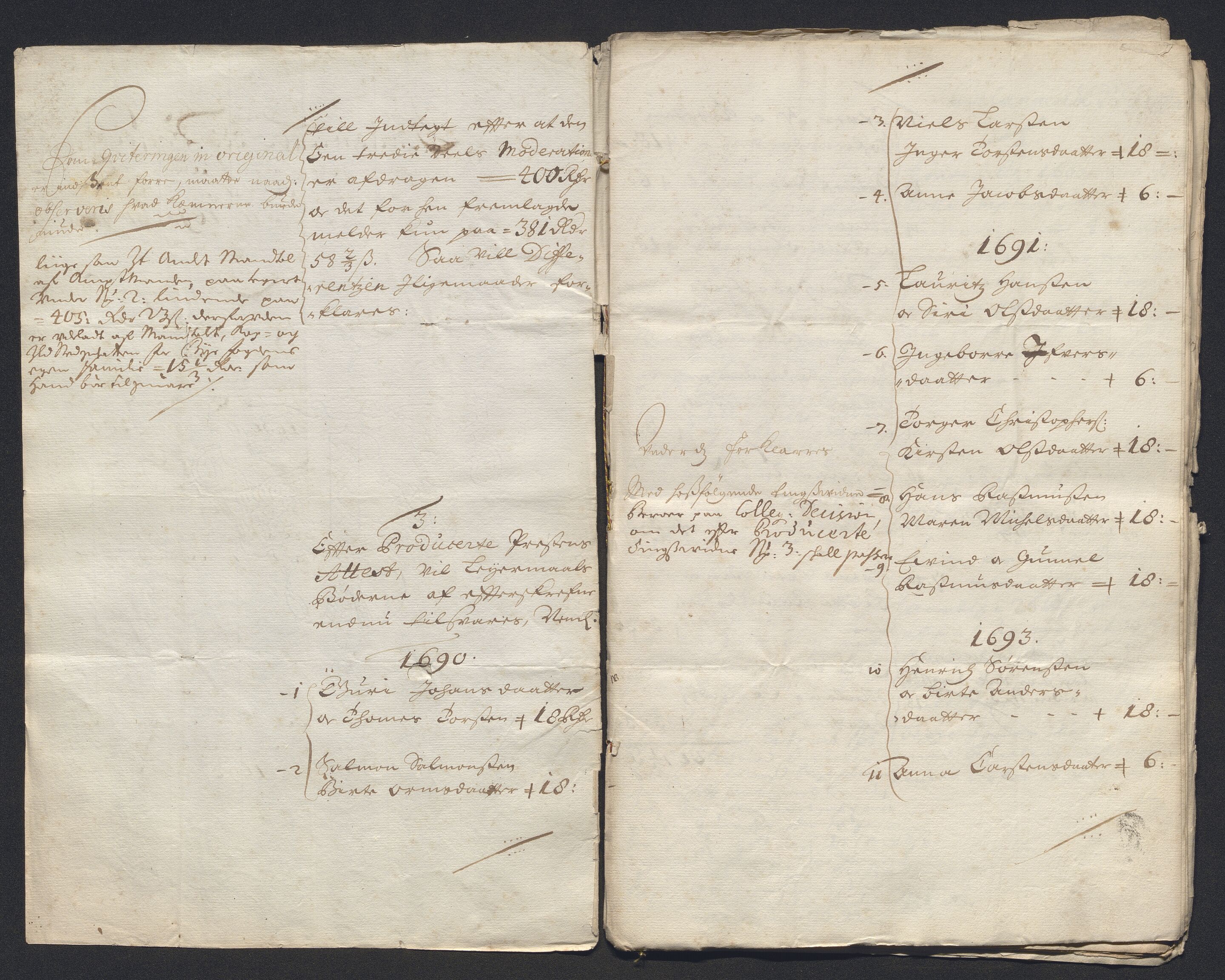 Rentekammeret inntil 1814, Reviderte regnskaper, Byregnskaper, RA/EA-4066/R/Ro/L0316: [O14] Sikt og sakefall, 1662-1693, p. 394