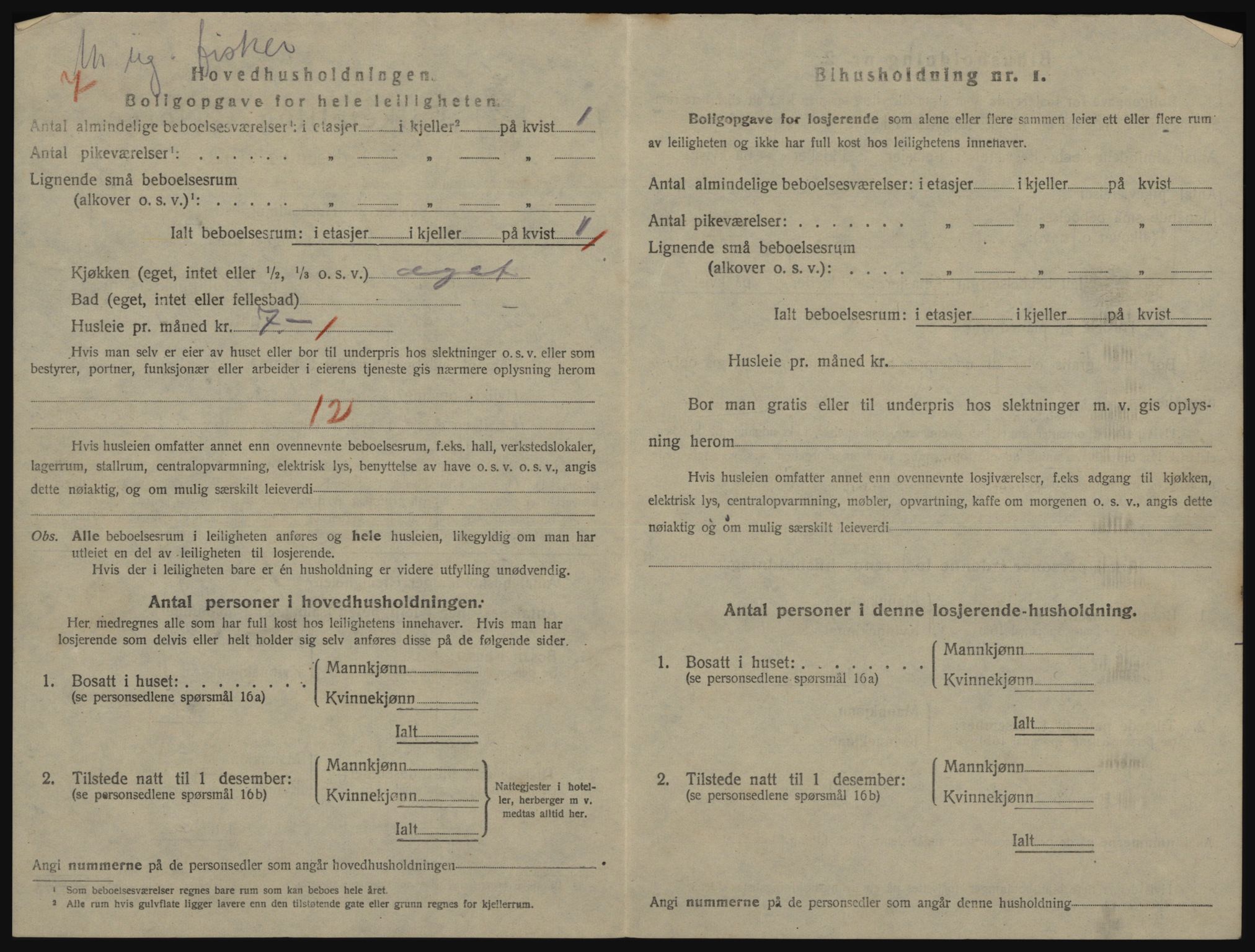 SATØ, 1920 census for Vardø, 1920, p. 1782