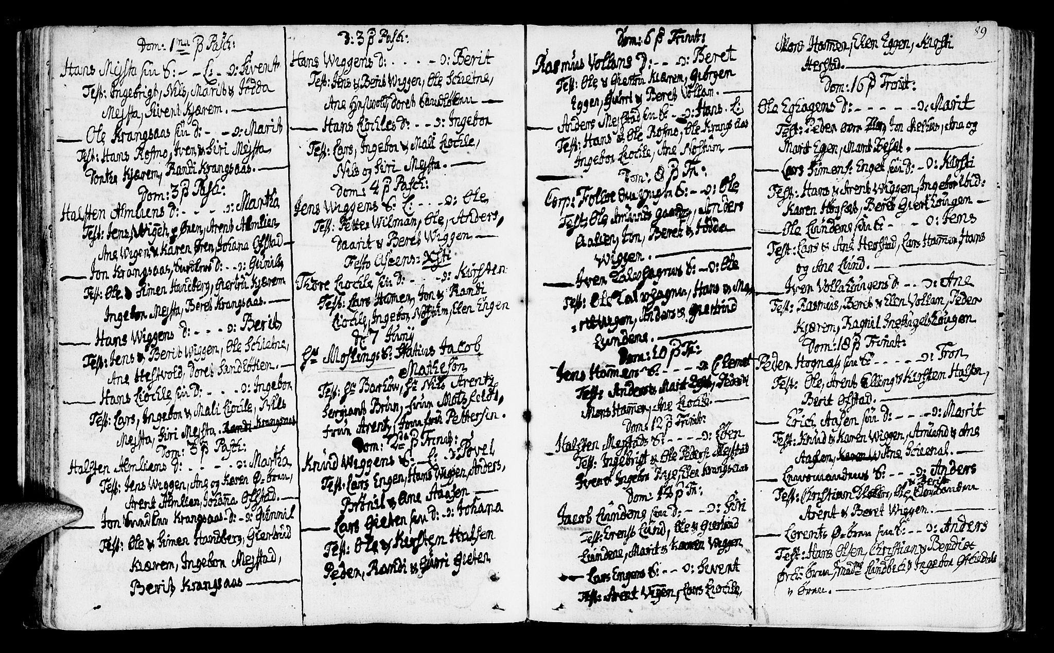 Ministerialprotokoller, klokkerbøker og fødselsregistre - Sør-Trøndelag, SAT/A-1456/665/L0768: Parish register (official) no. 665A03, 1754-1803, p. 89