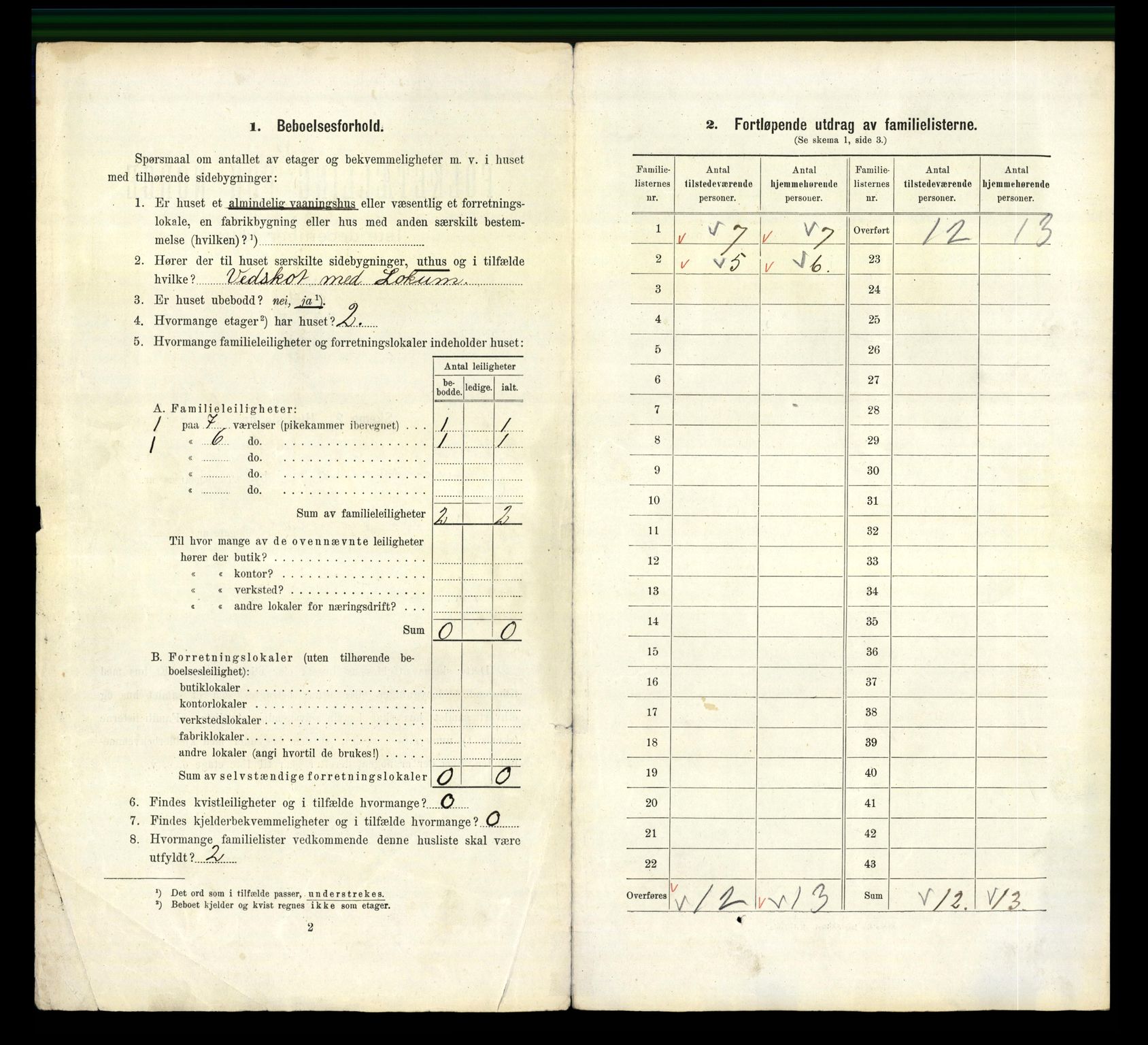 RA, 1910 census for Hammerfest, 1910, p. 499