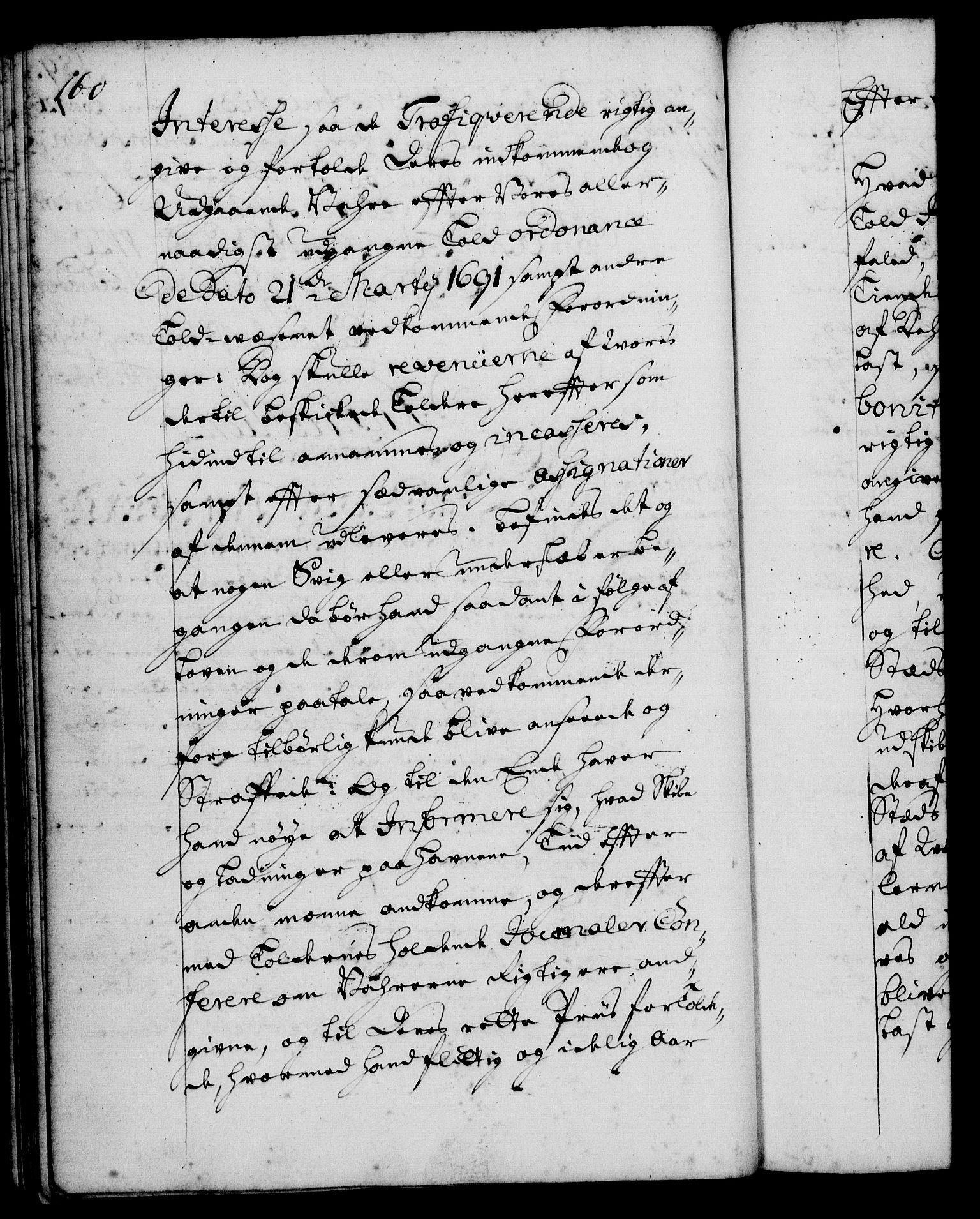 Rentekammeret, Kammerkanselliet, RA/EA-3111/G/Gg/Ggi/L0001: Norsk instruksjonsprotokoll med register (merket RK 53.34), 1720-1729, p. 160