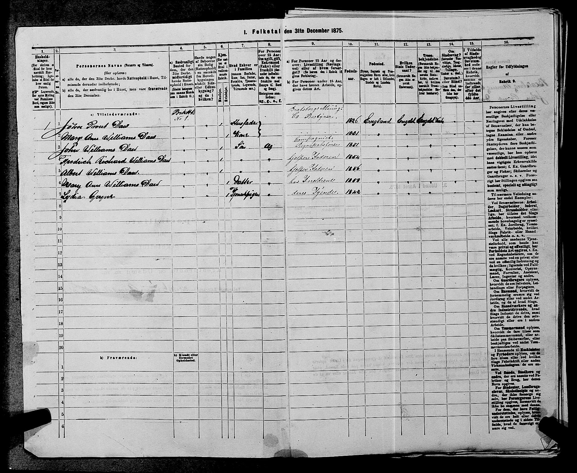 SAKO, 1875 census for 0832P Mo, 1875, p. 511