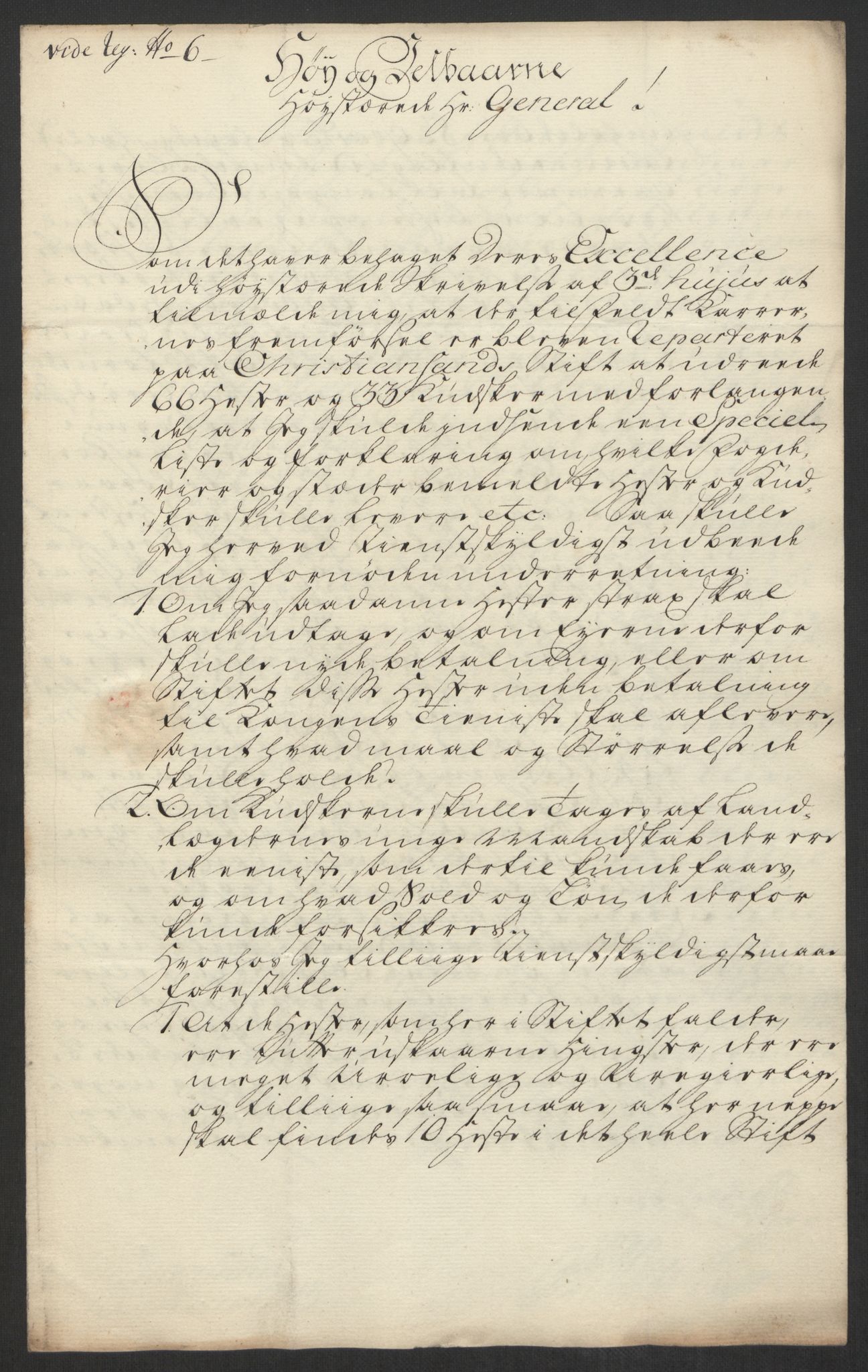 Kommanderende general (KG I) med Det norske krigsdirektorium, AV/RA-EA-5419/D/L0062: Stattholderens, stiftamtmenns og amtmenns brev, 1741-1745, p. 175