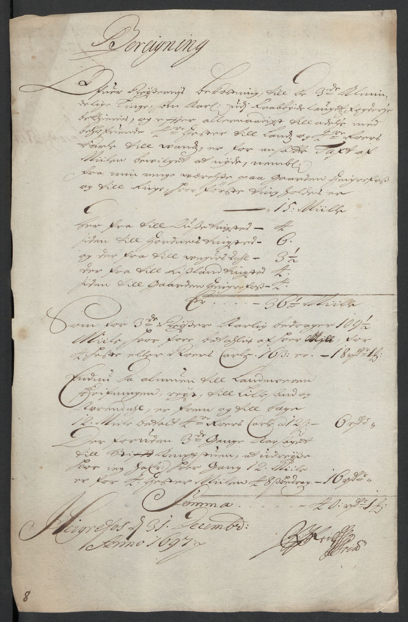 Rentekammeret inntil 1814, Reviderte regnskaper, Fogderegnskap, AV/RA-EA-4092/R40/L2445: Fogderegnskap Råbyggelag, 1697-1699, p. 87