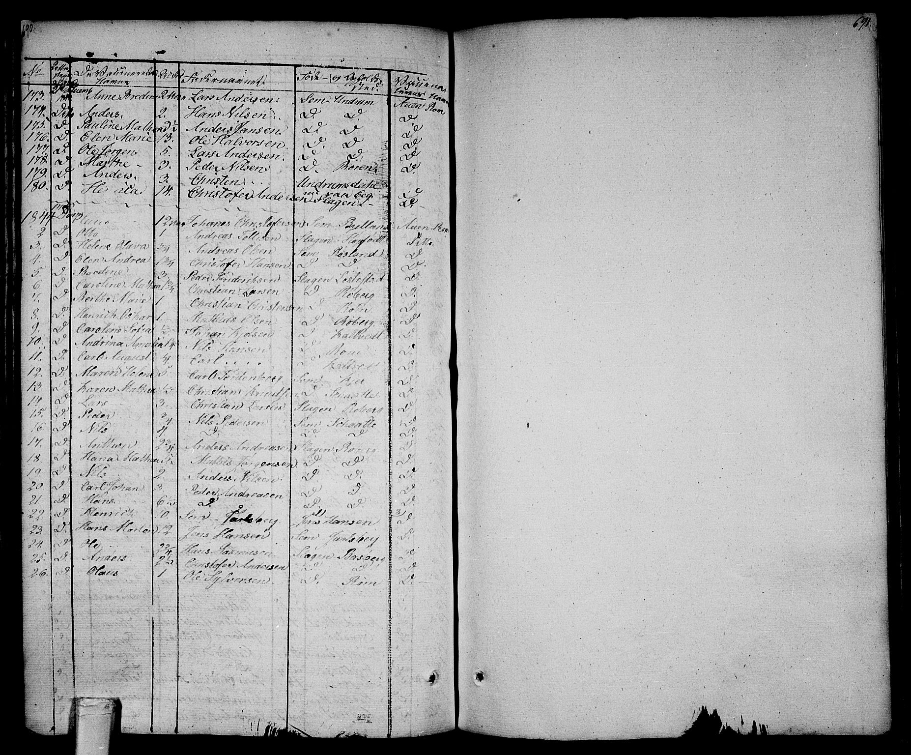 Sem kirkebøker, SAKO/A-5/F/Fa/L0005: Parish register (official) no. I 5, 1825-1842, p. 690-691