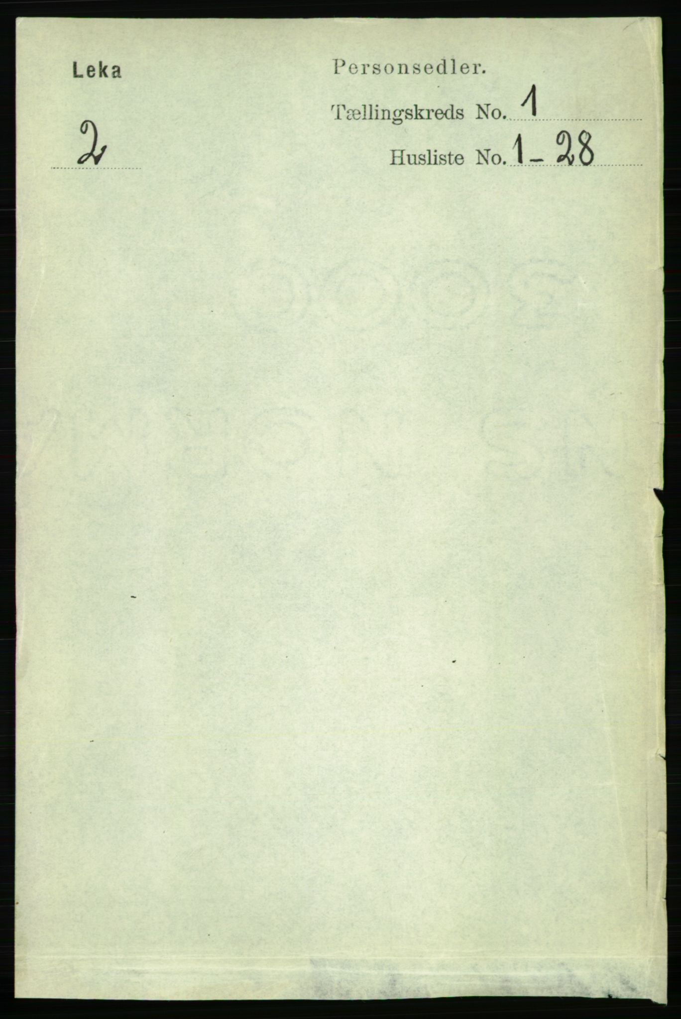 RA, 1891 census for 1755 Leka, 1891, p. 145