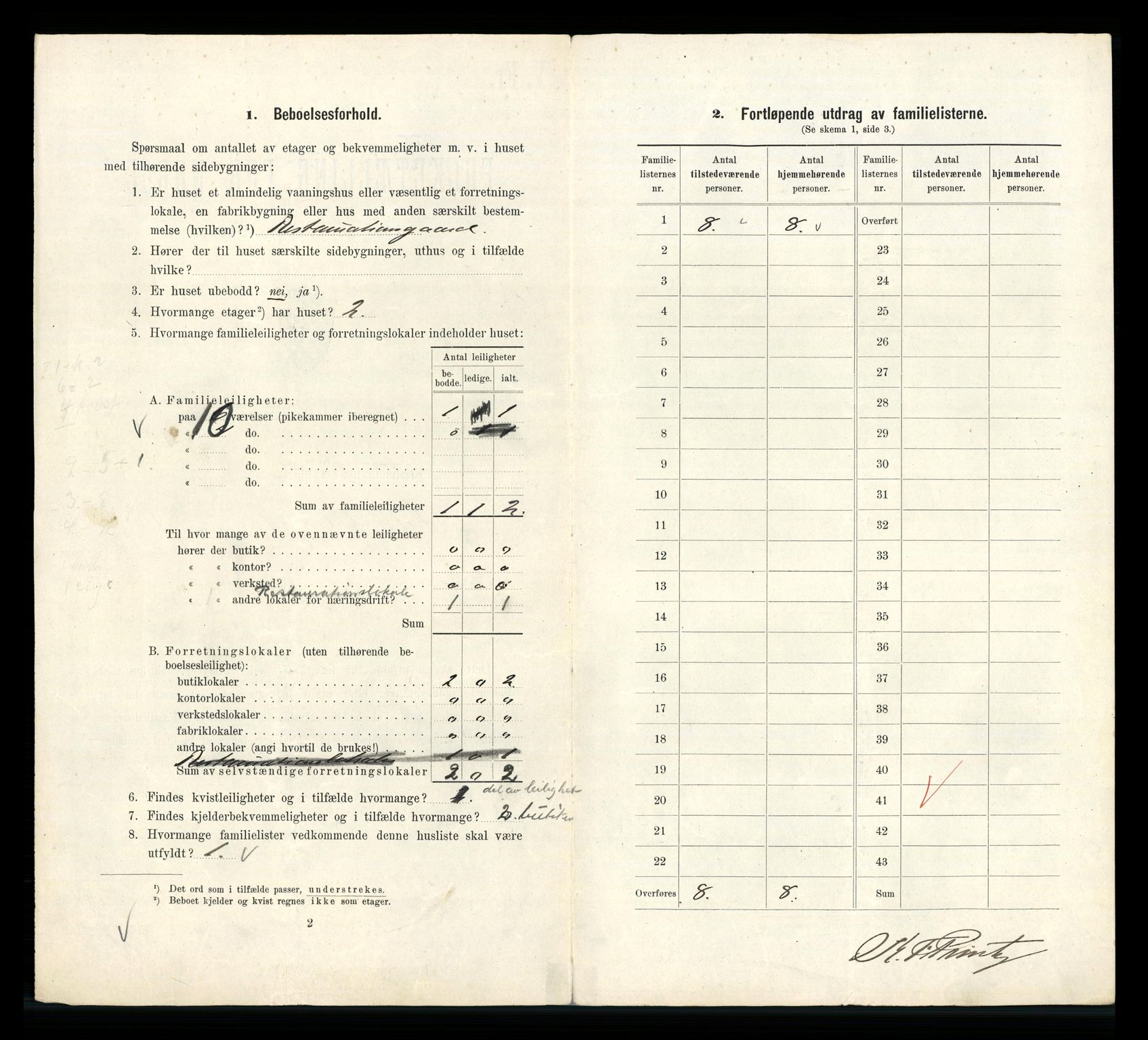 RA, 1910 census for Kristiania, 1910, p. 56516