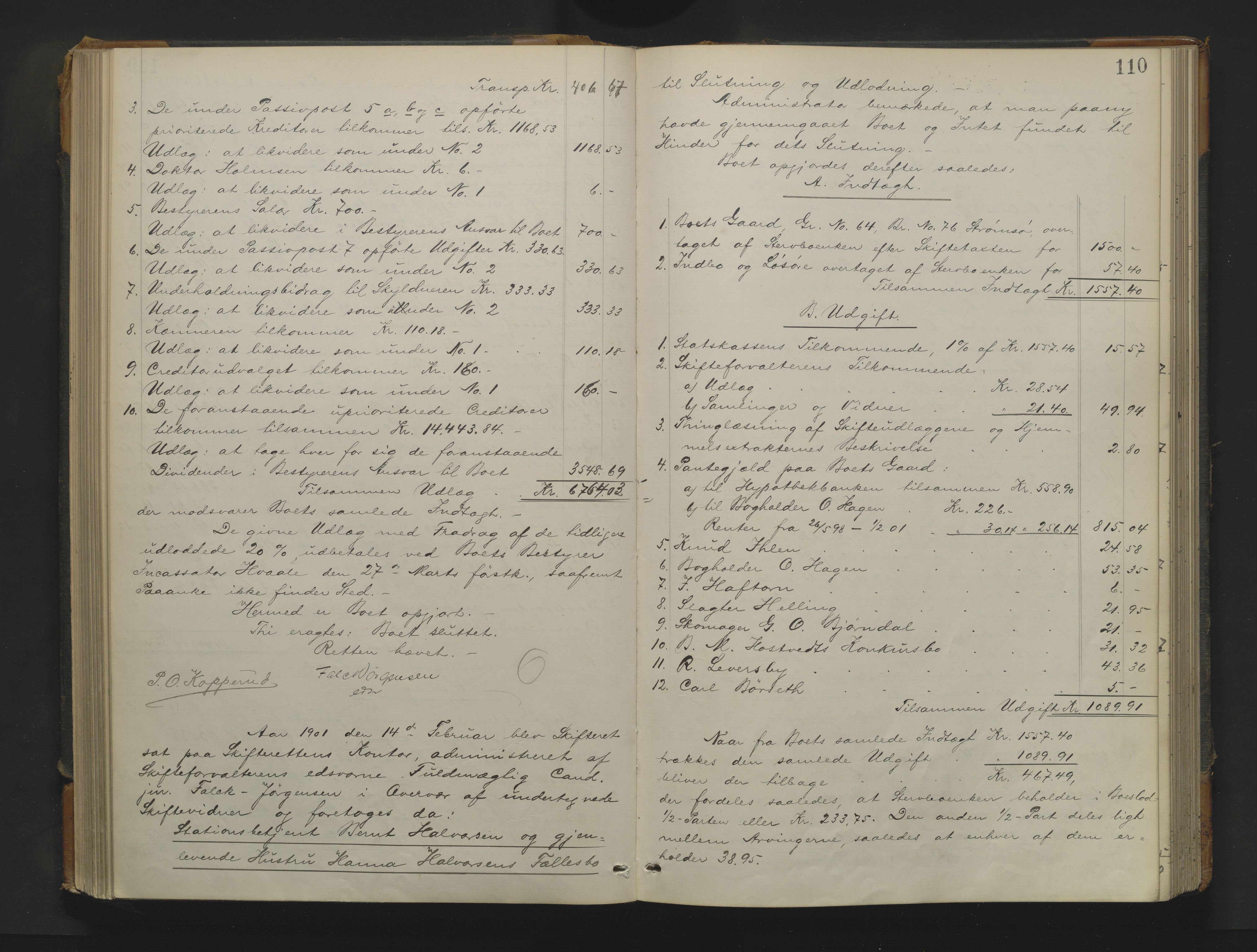 Drammen byfogd, AV/SAKO-A-222/H/Hb/Hbd/Hbda/L0008: Skifteutlodningsprotokoll., 1899-1904, p. 110