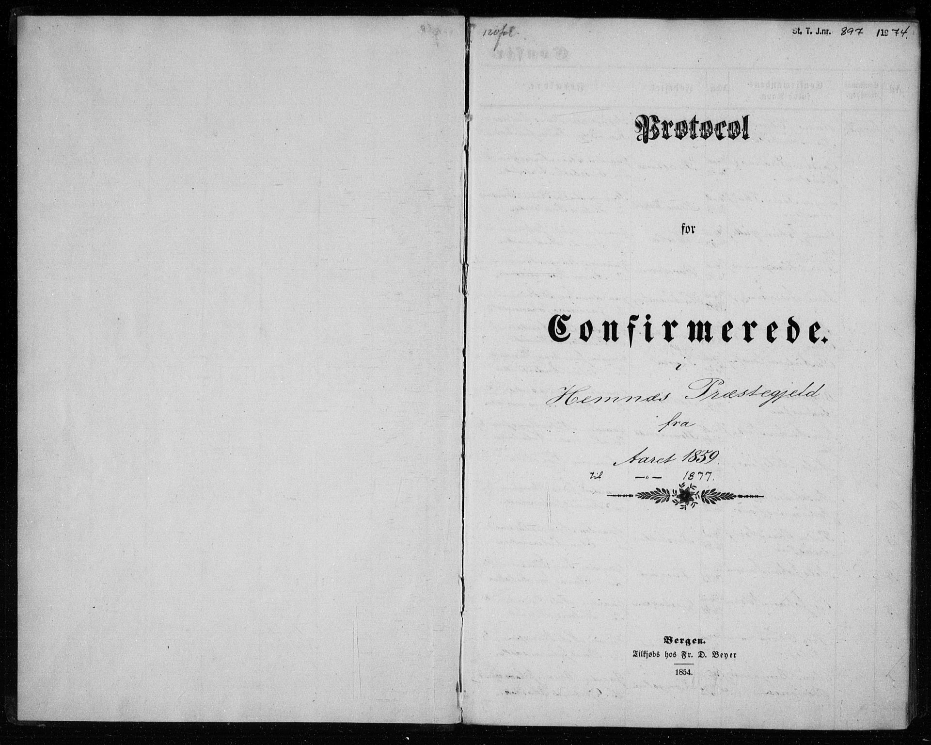 Ministerialprotokoller, klokkerbøker og fødselsregistre - Nordland, SAT/A-1459/825/L0357: Parish register (official) no. 825A11, 1859-1877