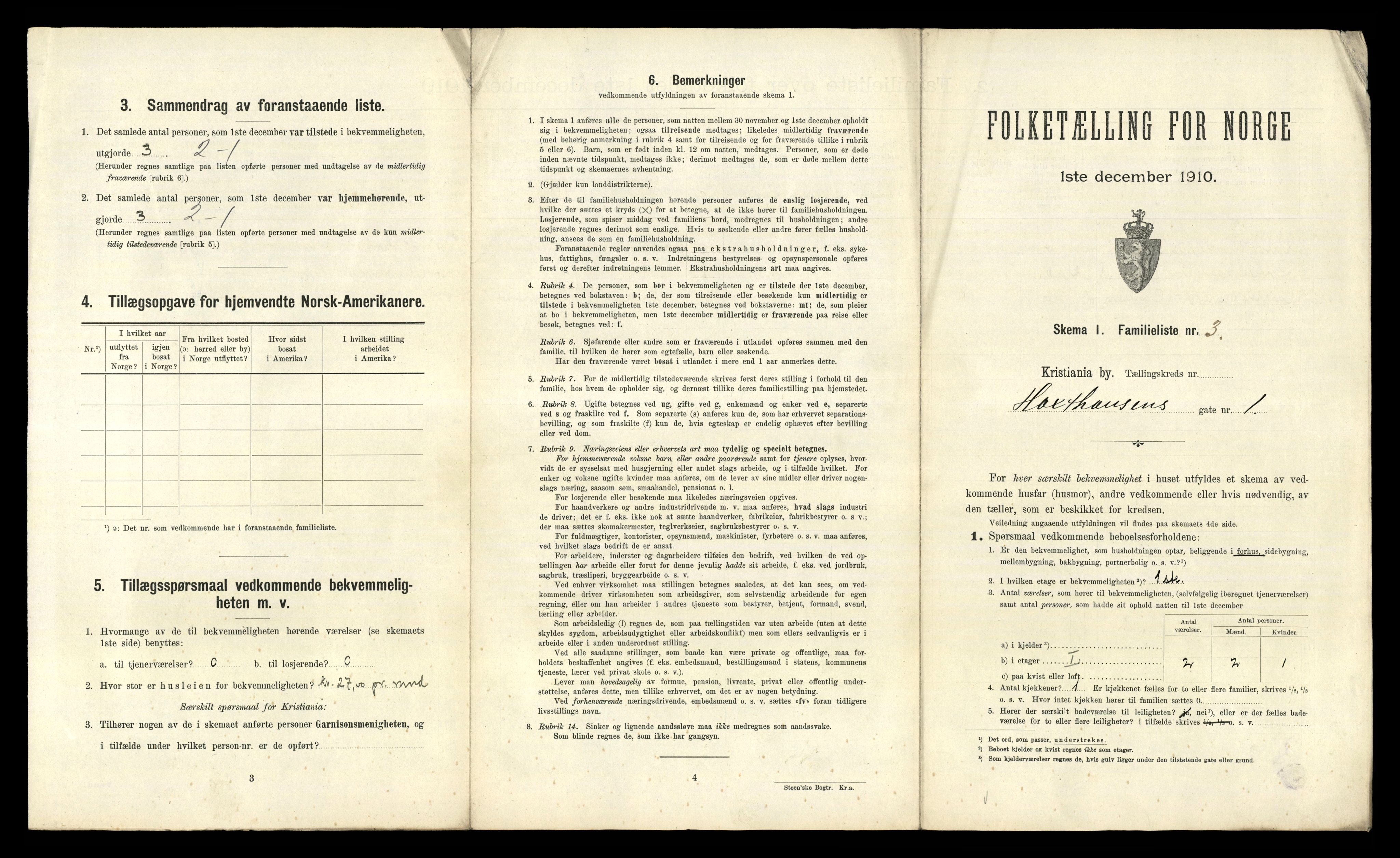 RA, 1910 census for Kristiania, 1910, p. 35403