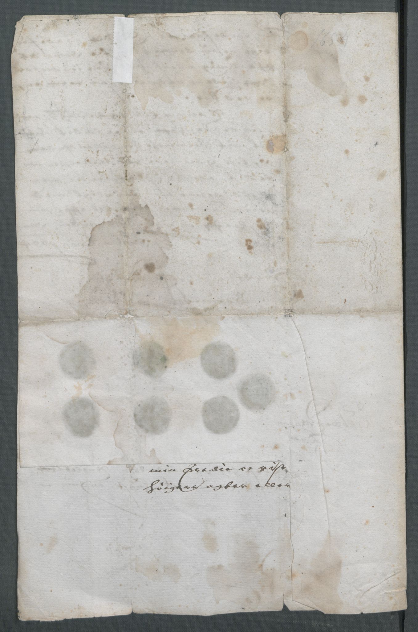 Riksarkivets diplomsamling, AV/RA-EA-5965/F02/L0166: Dokumenter, 1654-1656, p. 25