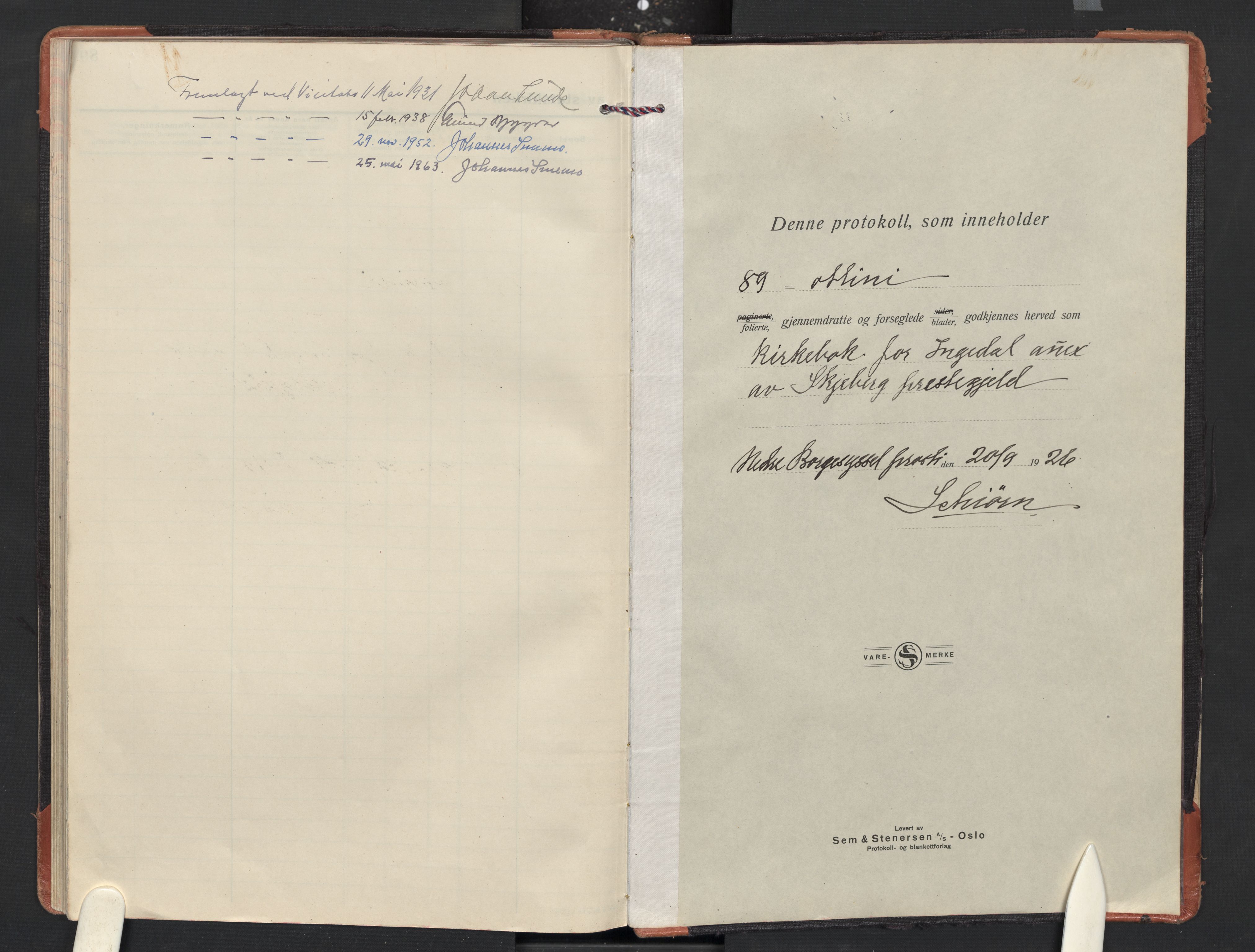 Skjeberg prestekontor Kirkebøker, SAO/A-10923/F/Fc/L0004: Parish register (official) no. III 4, 1927-1958