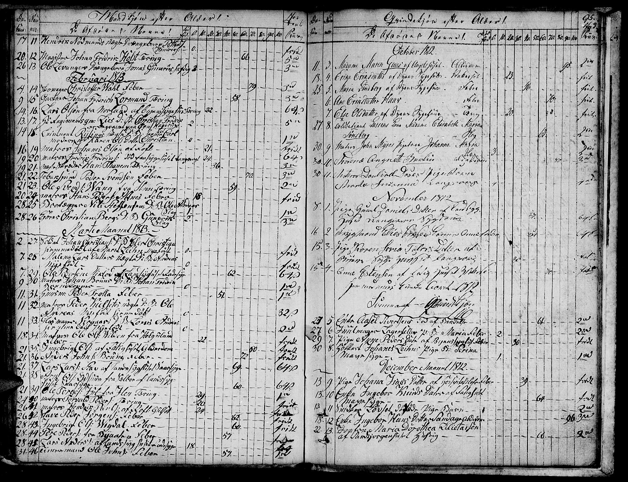 Ministerialprotokoller, klokkerbøker og fødselsregistre - Sør-Trøndelag, AV/SAT-A-1456/601/L0040: Parish register (official) no. 601A08, 1783-1818, p. 95