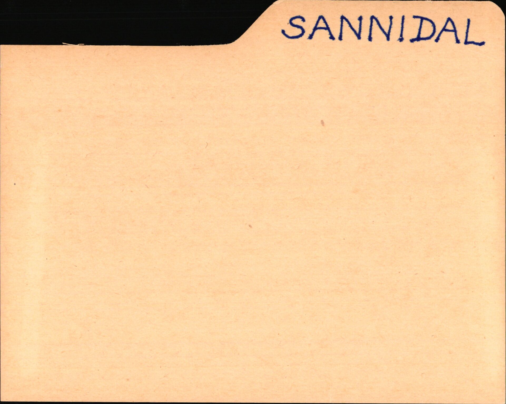 Statsarkivet i Kongsberg, AV/SAKO-A-0001/E/Ed/L0003/0018: Registerkort til avskrifter for eiendommer i Telemark / Eiendommer i Sannidal kommune, 1600-1950, p. 1