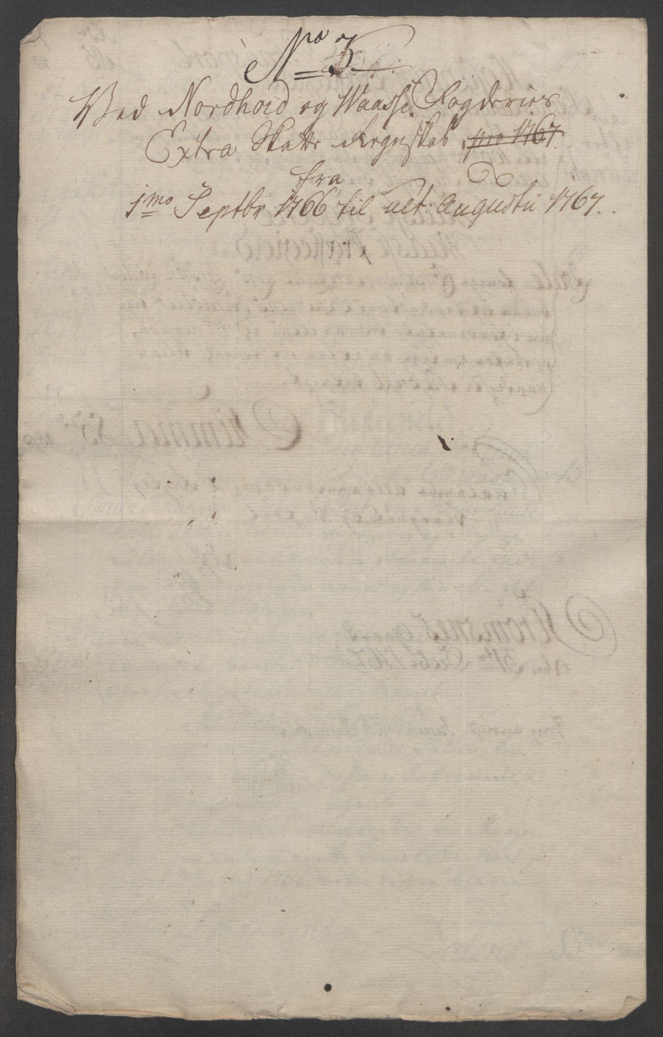 Rentekammeret inntil 1814, Reviderte regnskaper, Fogderegnskap, AV/RA-EA-4092/R51/L3303: Ekstraskatten Nordhordland og Voss, 1762-1772, p. 158