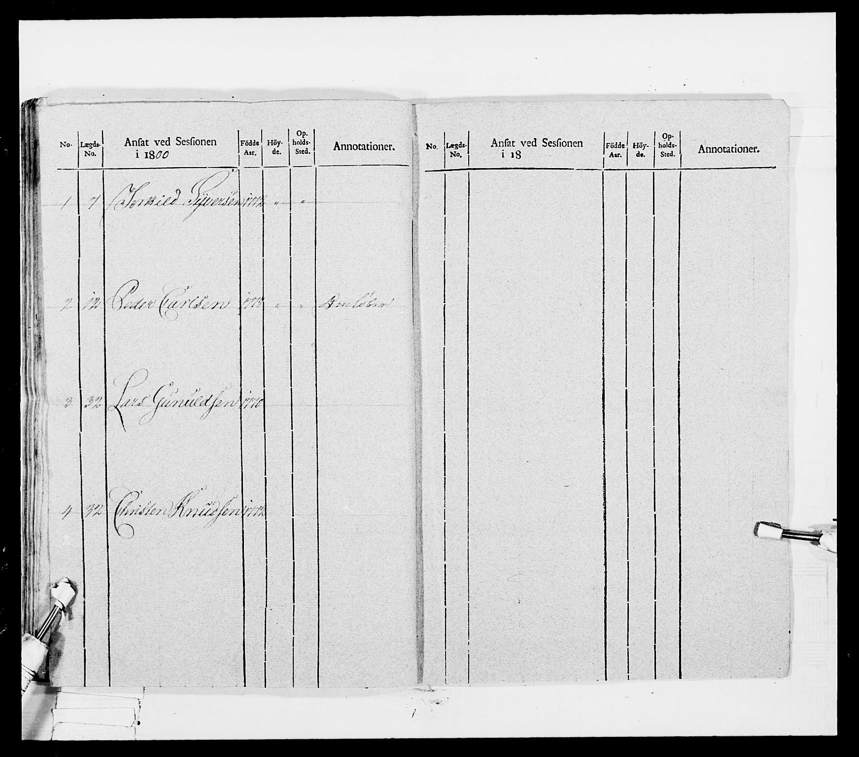 Generalitets- og kommissariatskollegiet, Det kongelige norske kommissariatskollegium, AV/RA-EA-5420/E/Eh/L0041: 1. Akershusiske nasjonale infanteriregiment, 1804-1808, p. 308