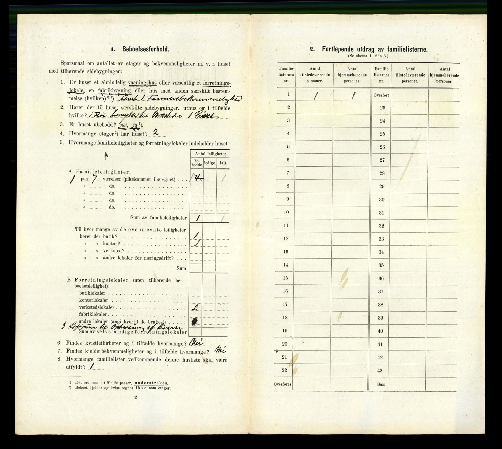 RA, 1910 census for Bodø, 1910, p. 2200