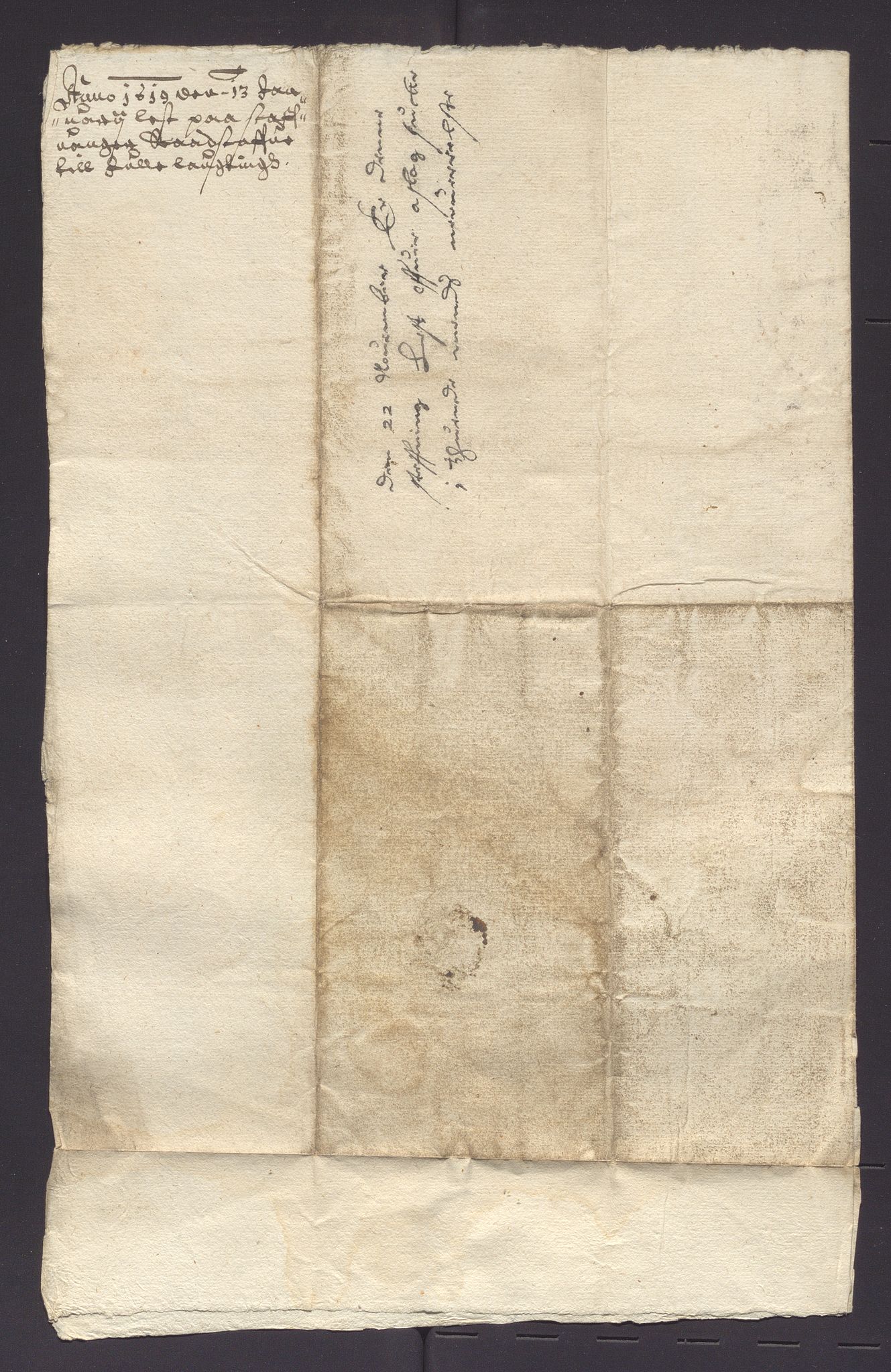 Stavanger len, AV/SAST-A-101870/Oa/L0016: Dommer, brev m.m., 1615-1644, p. 145