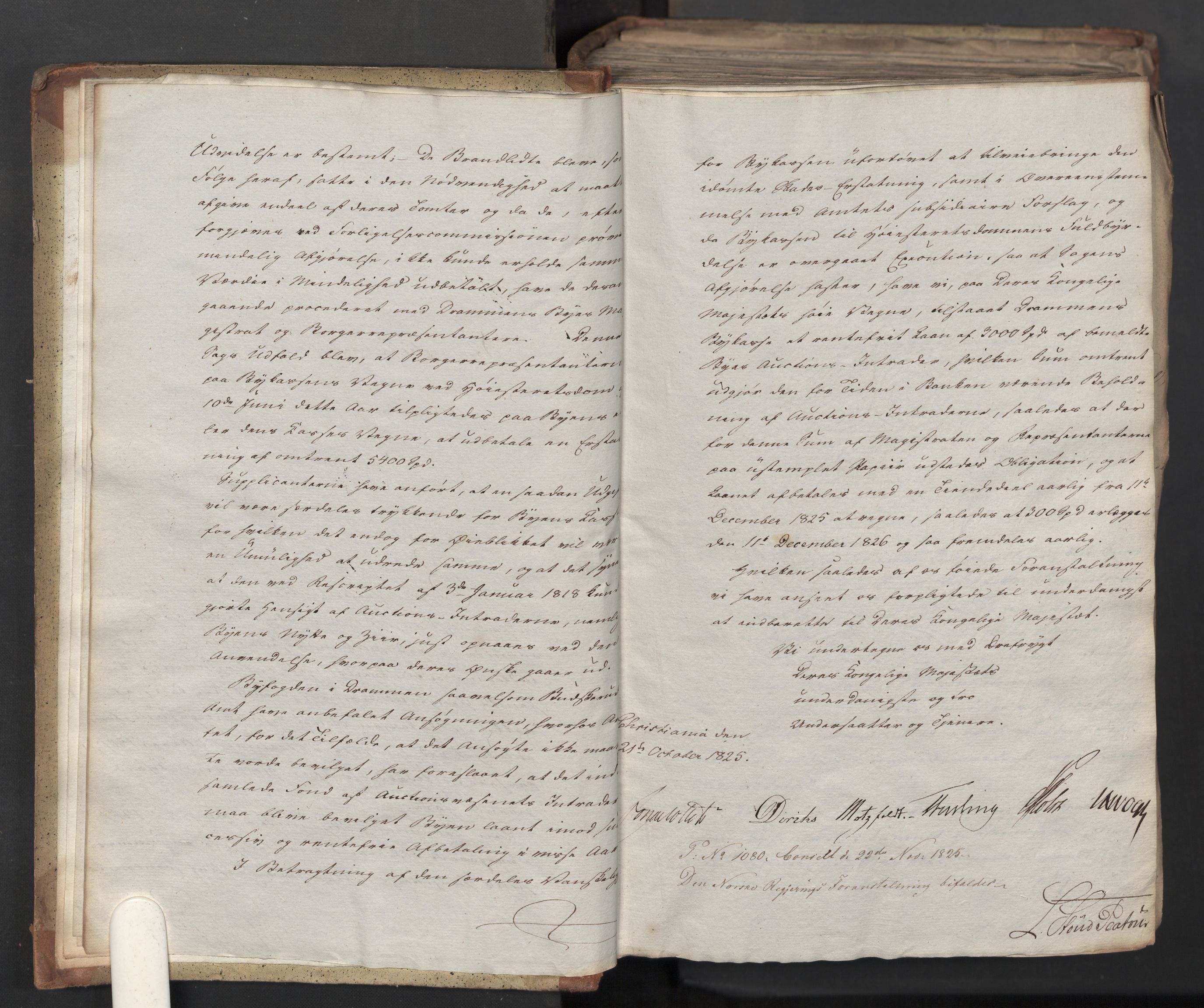 Statsrådsavdelingen i Stockholm, AV/RA-S-1003/D/Da/L0044: Regjeringsinnstillinger nr. 2846-3066, 1825, p. 7