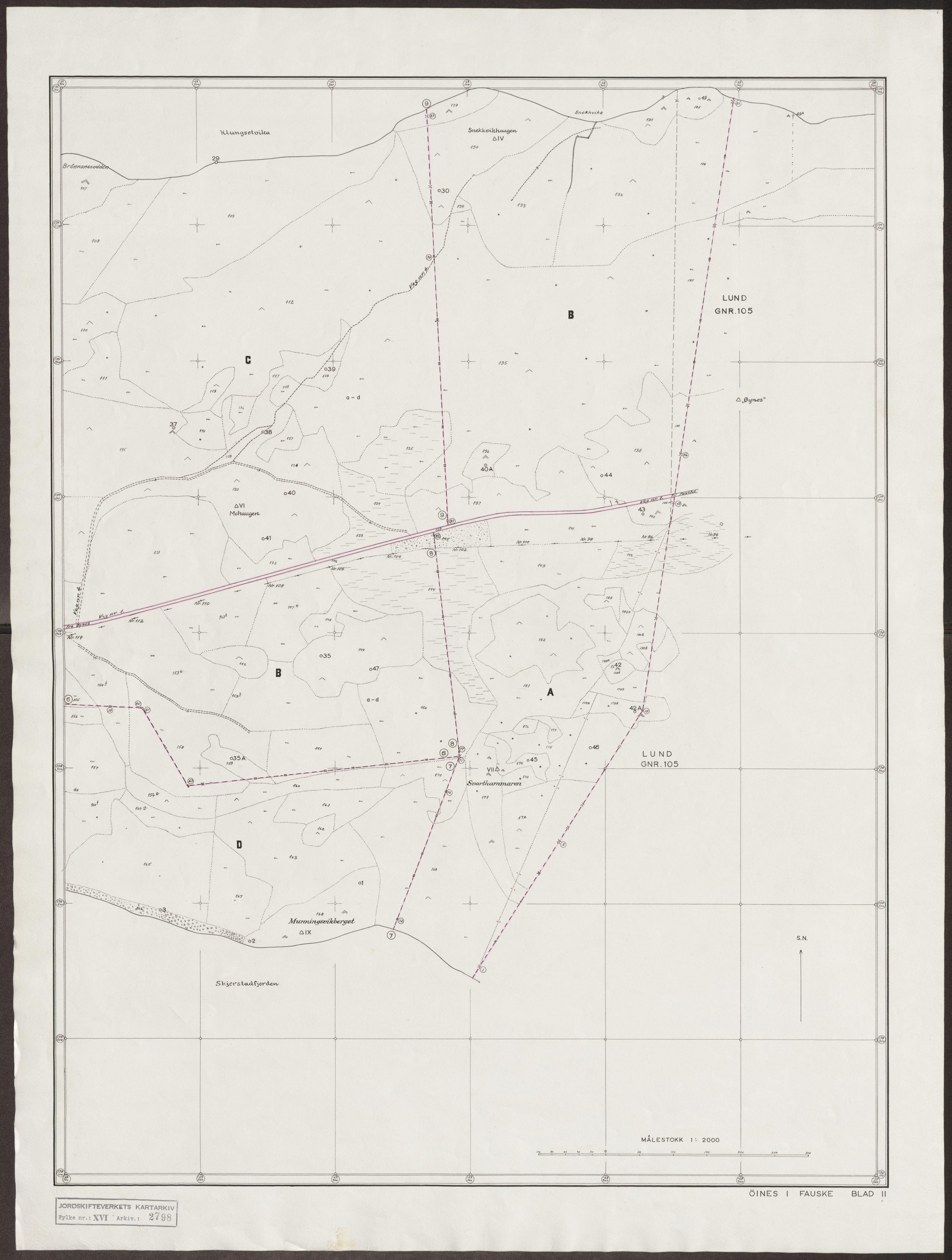 Jordskifteverkets kartarkiv, RA/S-3929/T, 1859-1988, p. 3613