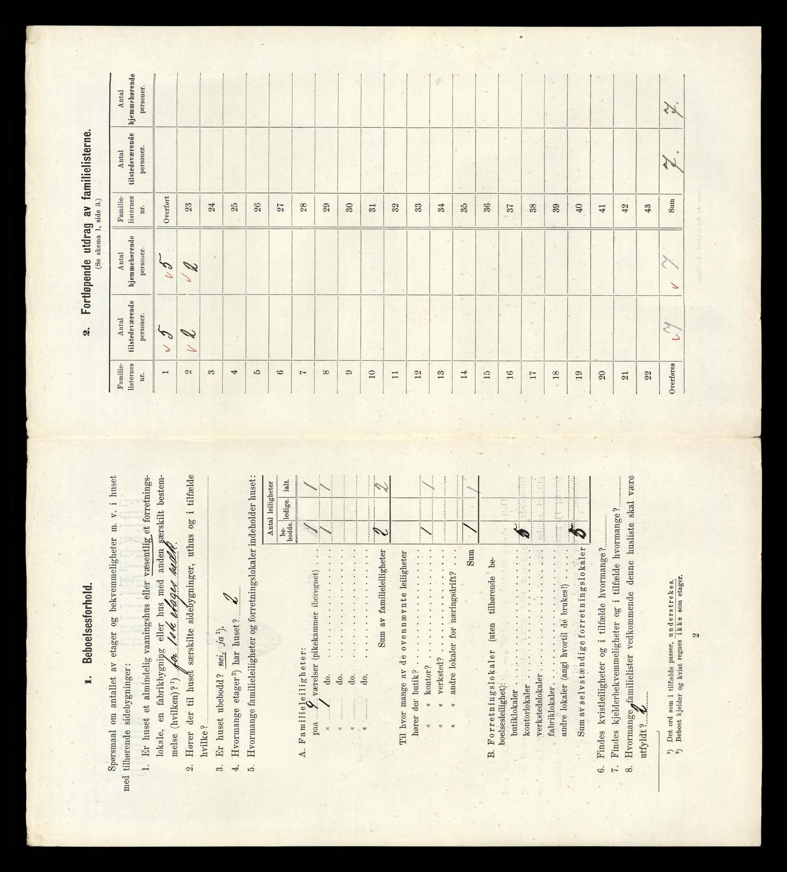 RA, 1910 census for Kristiansand, 1910, p. 1557