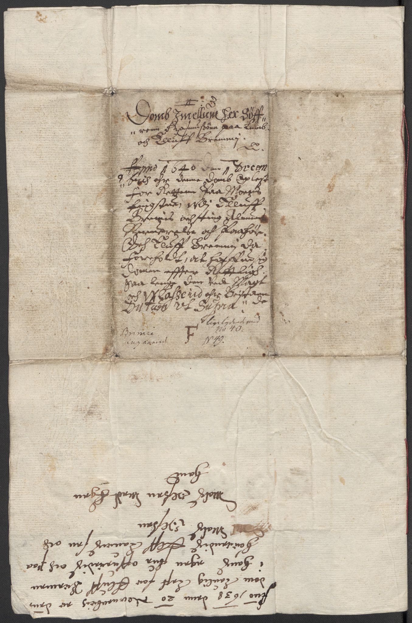 Riksarkivets diplomsamling, AV/RA-EA-5965/F15/L0012: Prestearkiv - Oppland, 1584-1794, p. 112