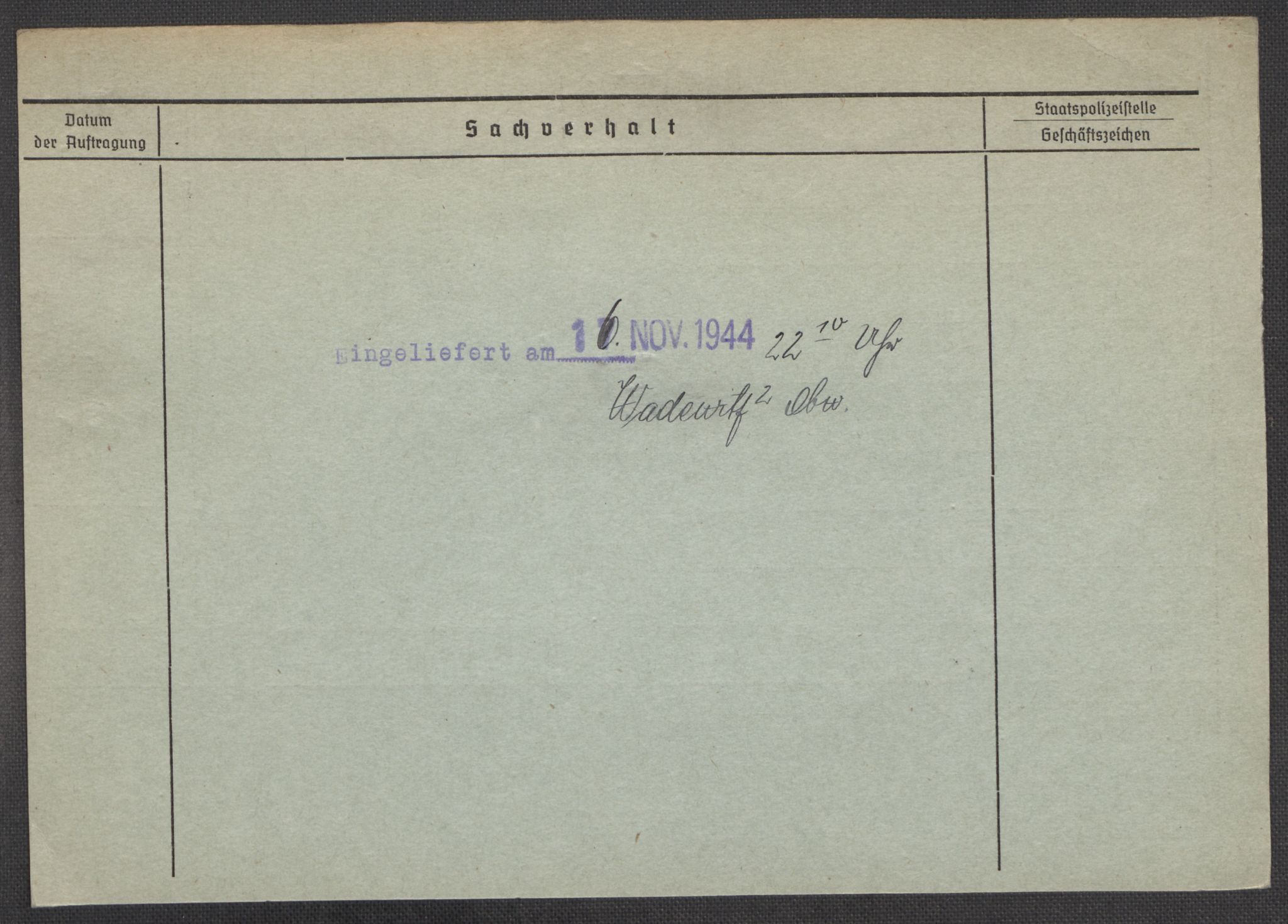 Befehlshaber der Sicherheitspolizei und des SD, AV/RA-RAFA-5969/E/Ea/Eaa/L0009: Register over norske fanger i Møllergata 19: Ru-Sy, 1940-1945, p. 1617