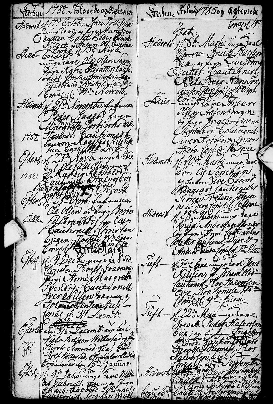 Sandsvær kirkebøker, SAKO/A-244/G/Ga/L0001: Parish register (copy) no. I 1, 1775-1786