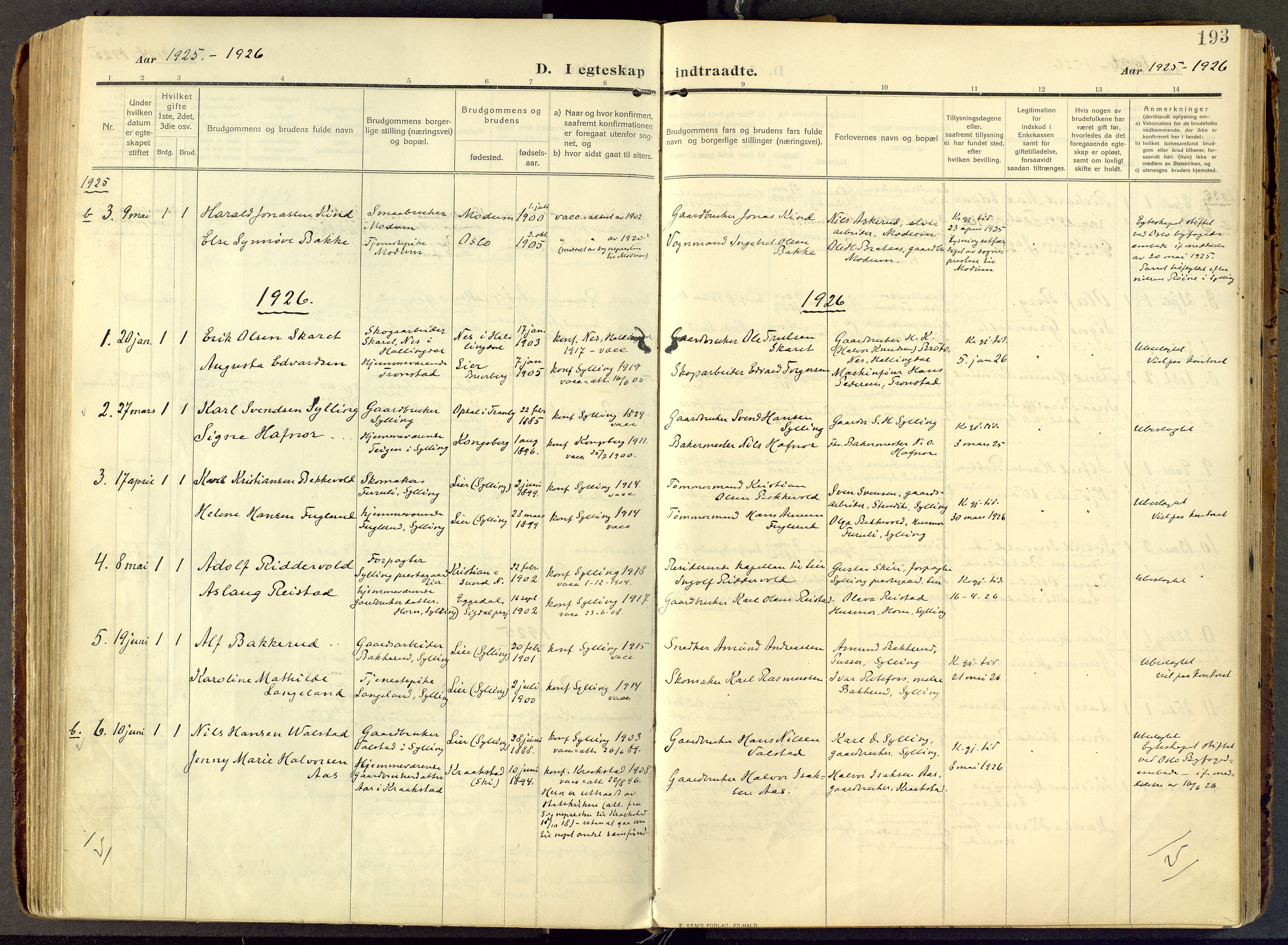 Parish register (official) no. III 1, 1910-1936, p. 193