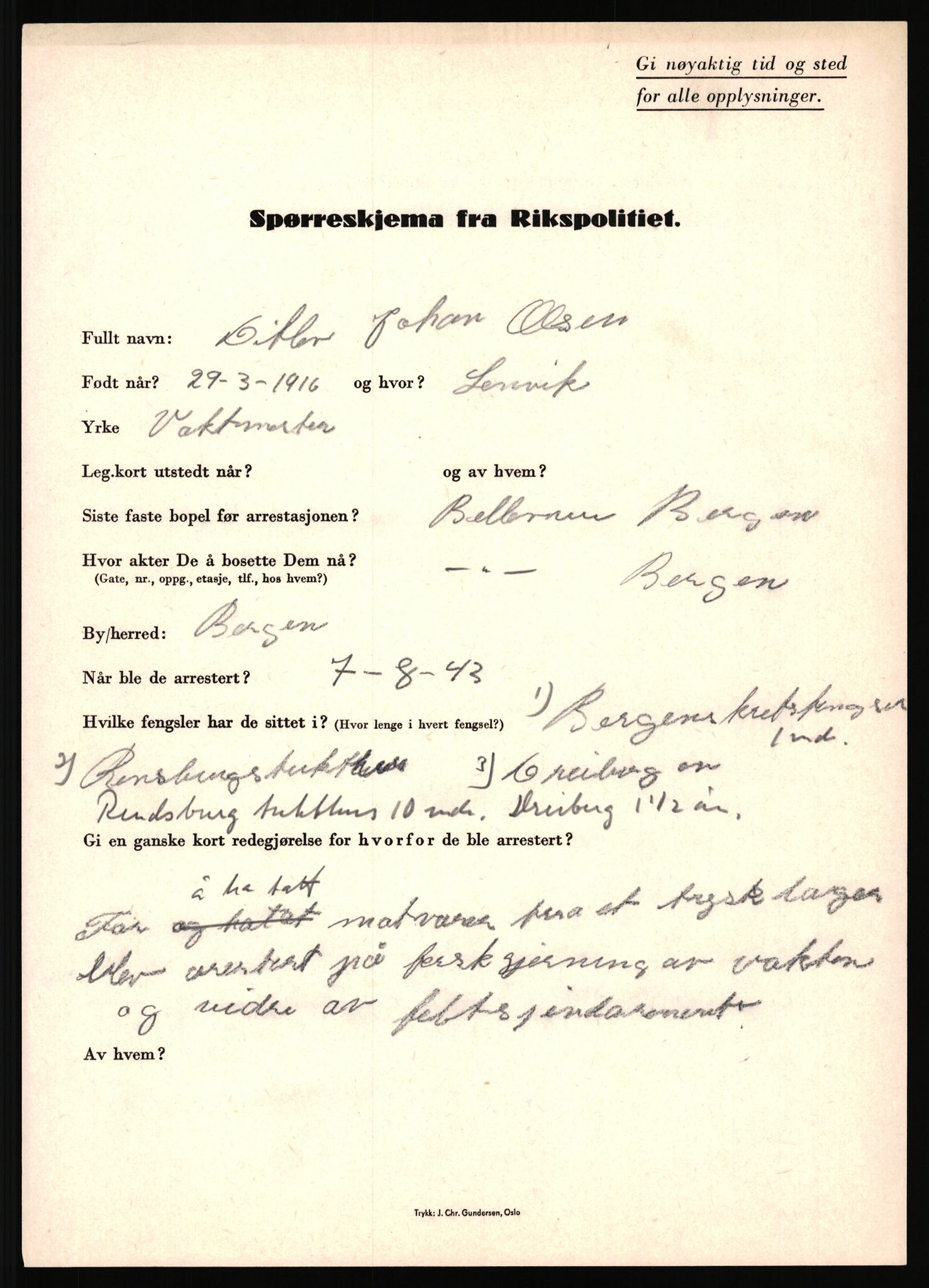 Rikspolitisjefen, AV/RA-S-1560/L/L0013: Noss, Eirik - Petrussen, Sigurd, 1940-1945, p. 364