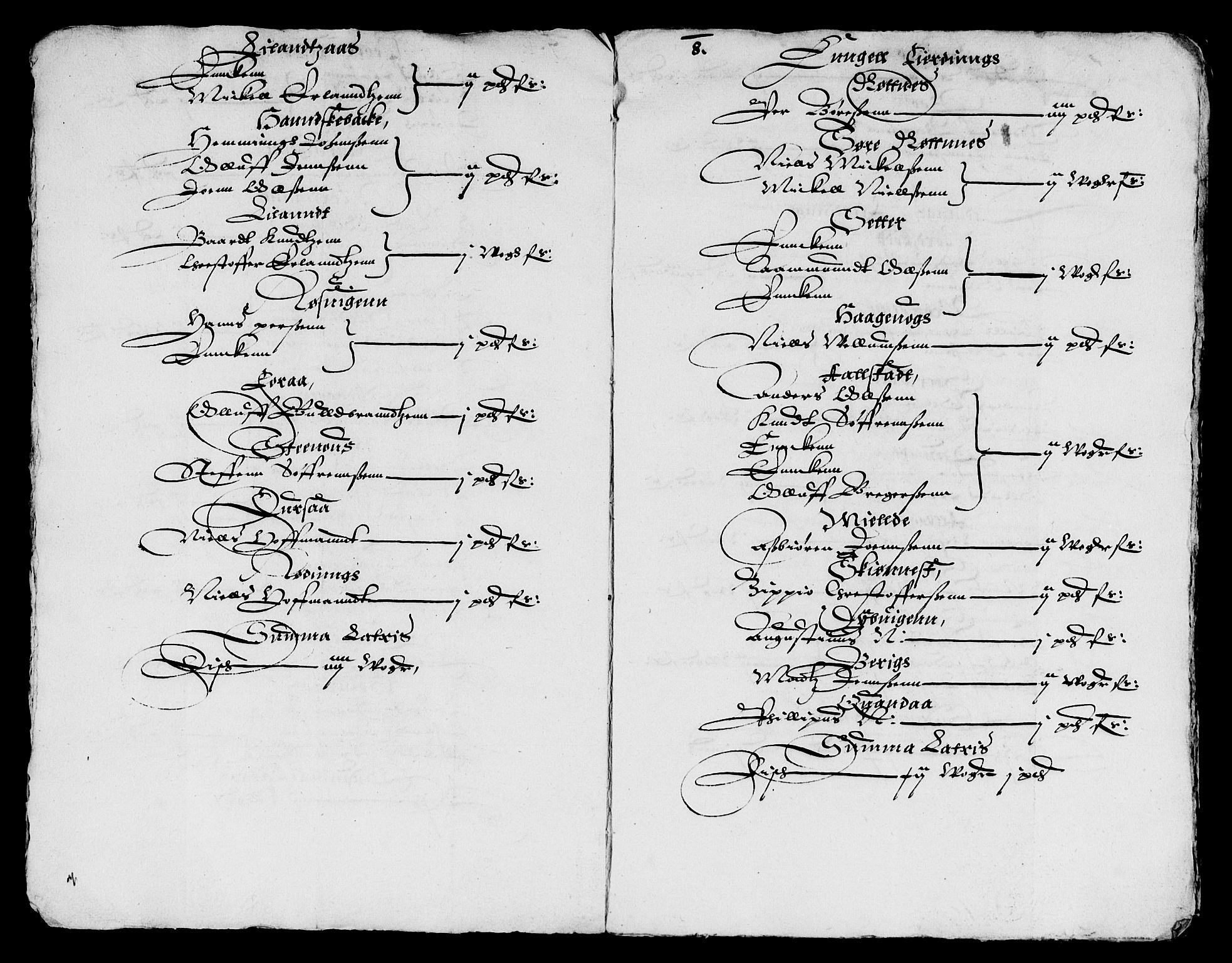 Rentekammeret inntil 1814, Reviderte regnskaper, Lensregnskaper, AV/RA-EA-5023/R/Rb/Rbz/L0009: Nordlandenes len, 1617-1618