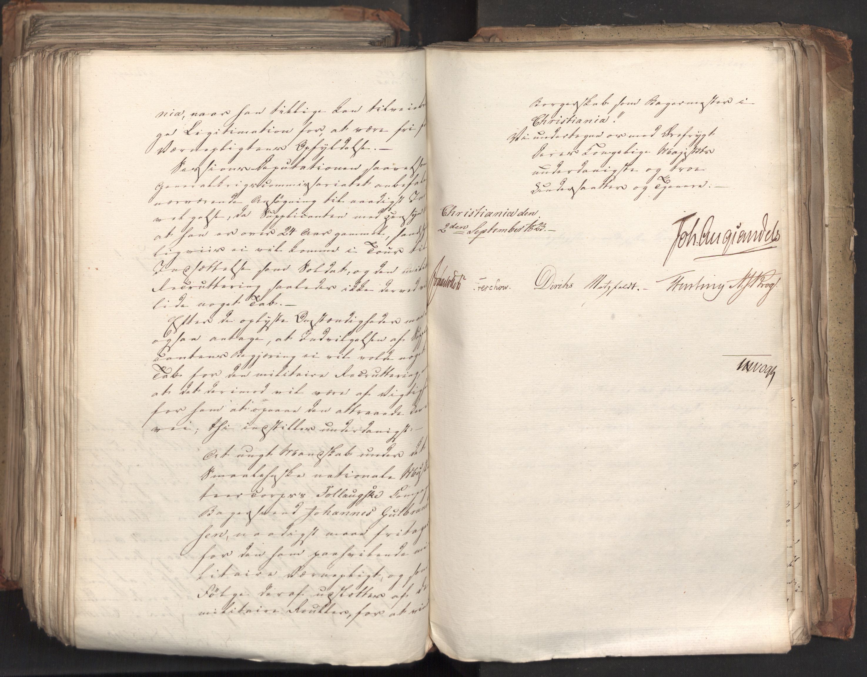 Statsrådsavdelingen i Stockholm, AV/RA-S-1003/D/Da/L0035: Regjeringsinnstillinger nr. 541-840, 1823, p. 544