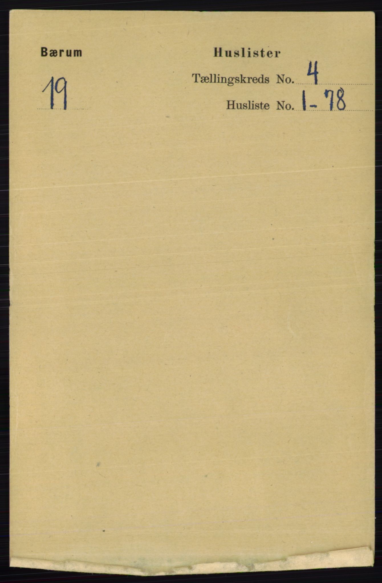 RA, 1891 census for 0219 Bærum, 1891, p. 2402