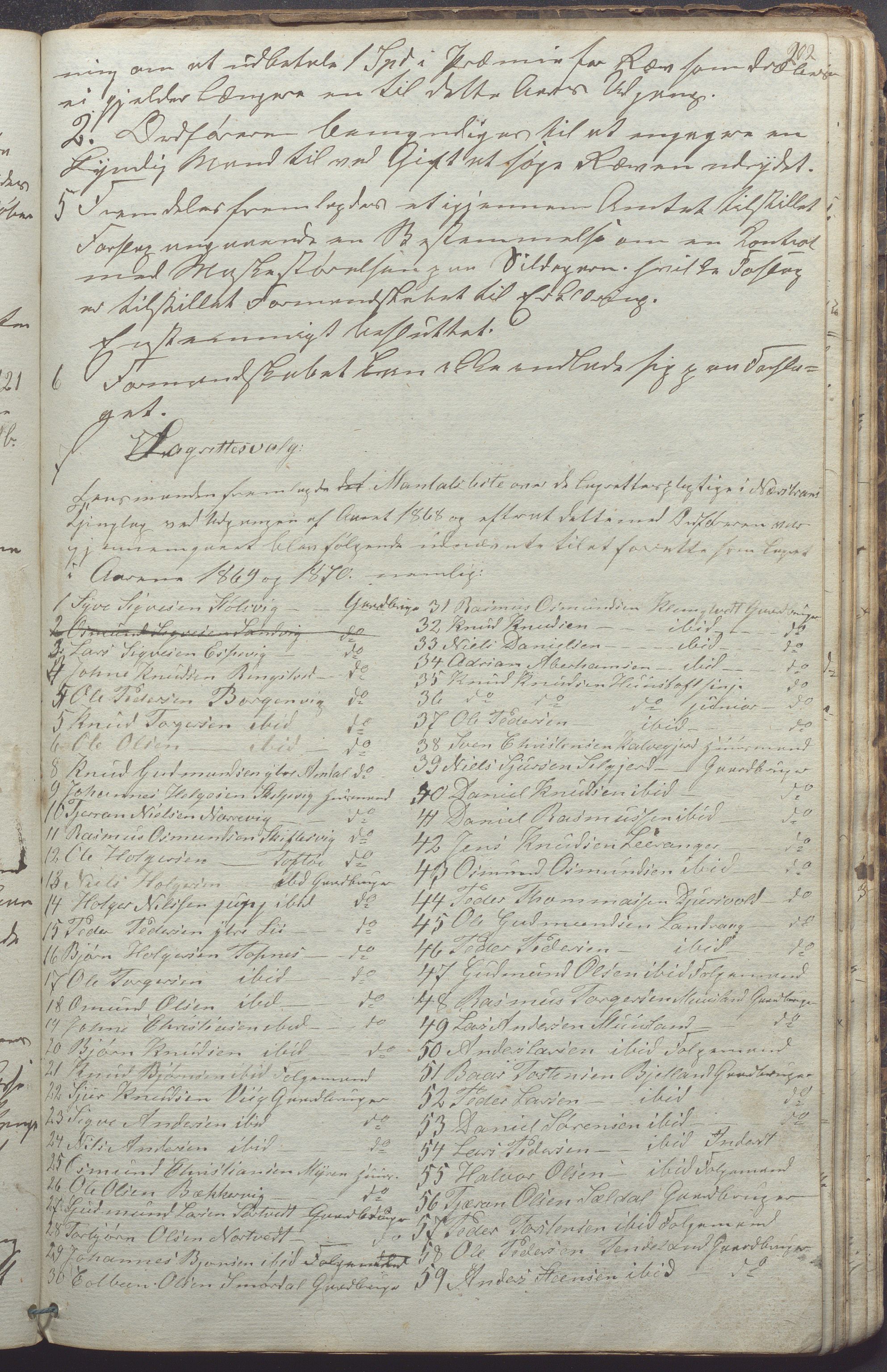 Nedstrand kommune - Formannskapet, IKAR/K-100244/A/Aa/L0001: Møtebok, 1837-1875, p. 202a