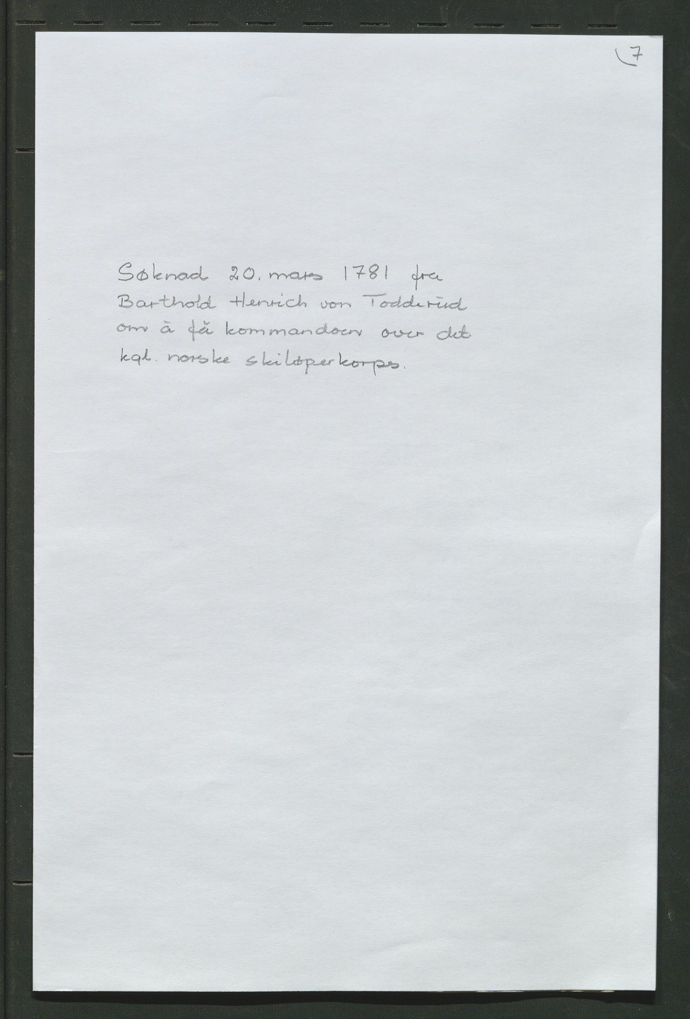 Åker i Vang, Hedmark, og familien Todderud, AV/SAH-ARK-010/H/Ha/L0001: Personlige dokumenter, 1724-1933, p. 89