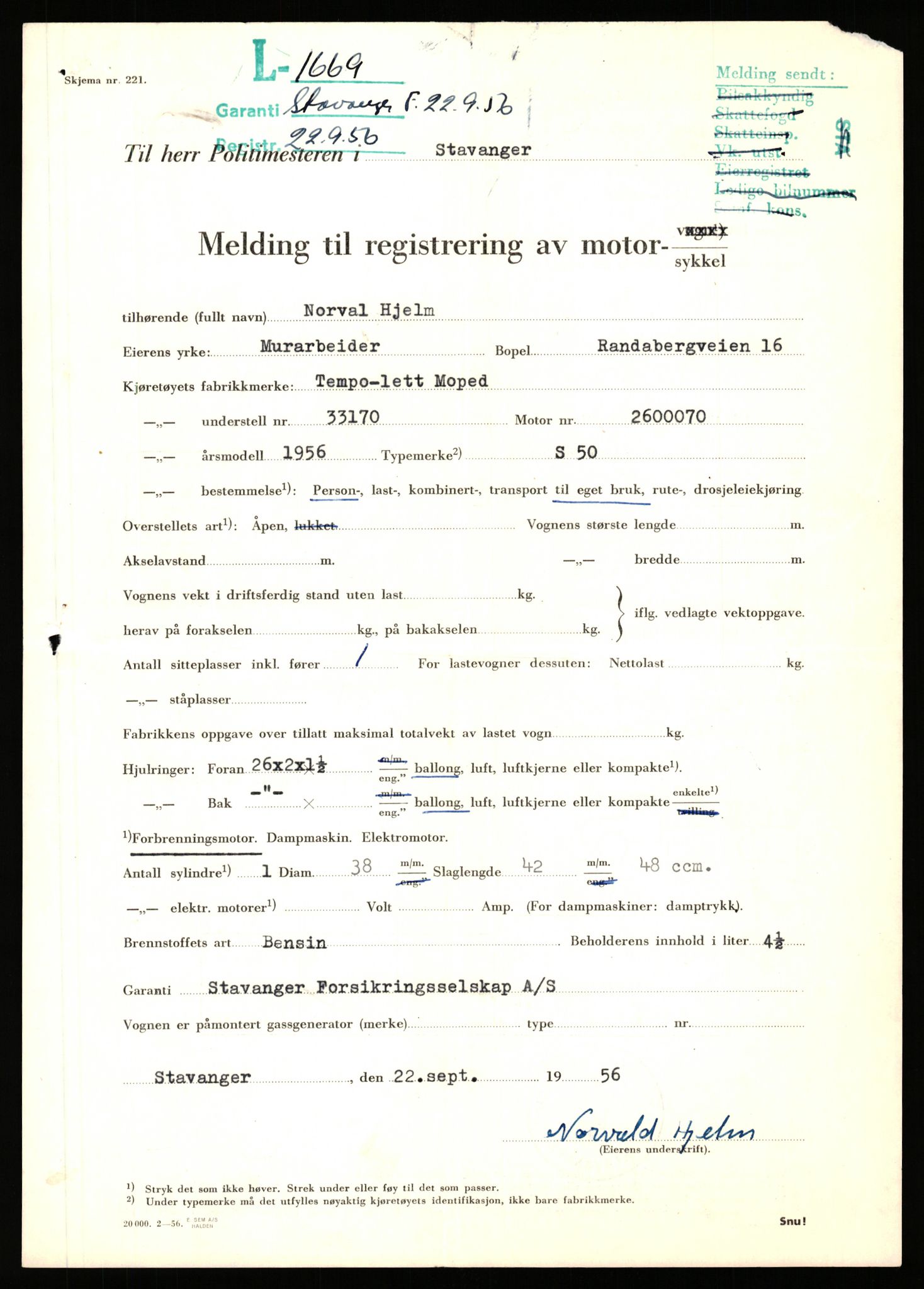 Stavanger trafikkstasjon, AV/SAST-A-101942/0/F/L0005: L-1350 - L-1699, 1930-1971, p. 1863